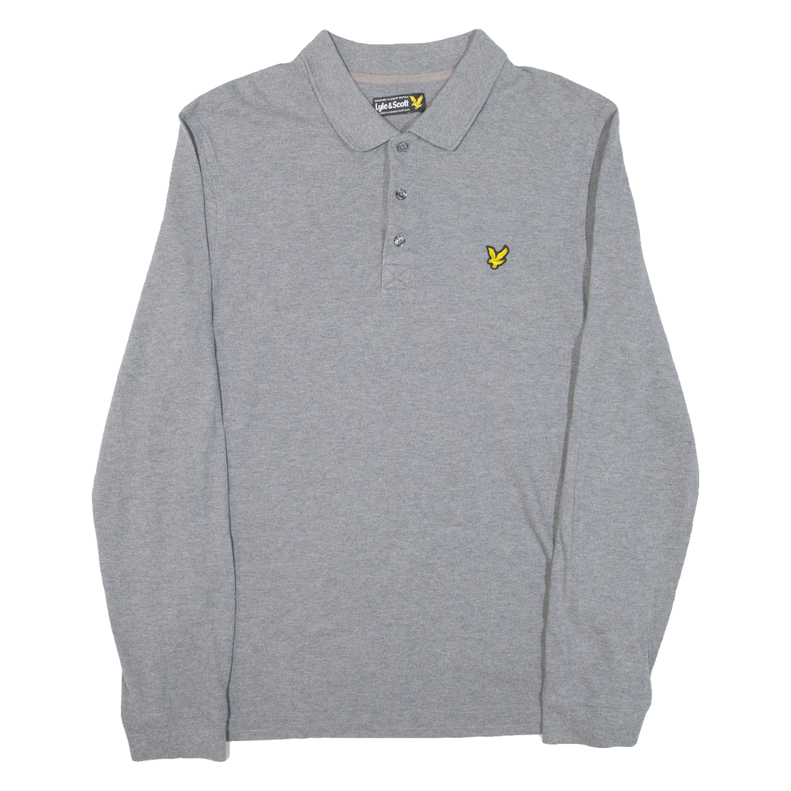 Buy LYLE & SCOTT Mens Polo Shirt Grey Long Sleeve L Refurbished - $41.59 LYLE & SCOTT Mens Polo Shirt Grey Long Sleeve L Refurbished - N/A refurbished available on Cerqular