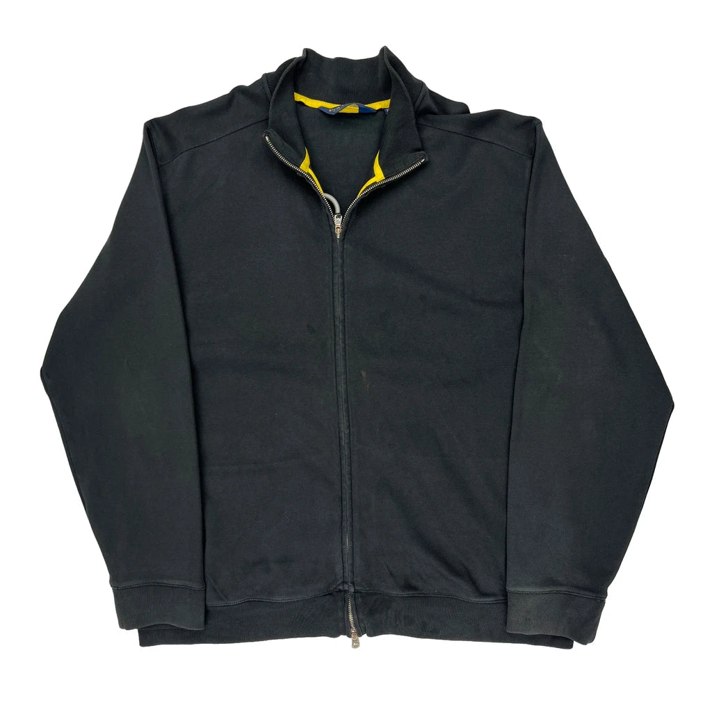 Buy Polo By Ralph Lauren Track Jacket - 2XL Black Cotton Refurbished - $53.59 Polo By Ralph Lauren Track Jacket - 2XL Black Cotton Refurbished - Thrifted (note: this is a term often used to describe second- refurbished available on Cerqular