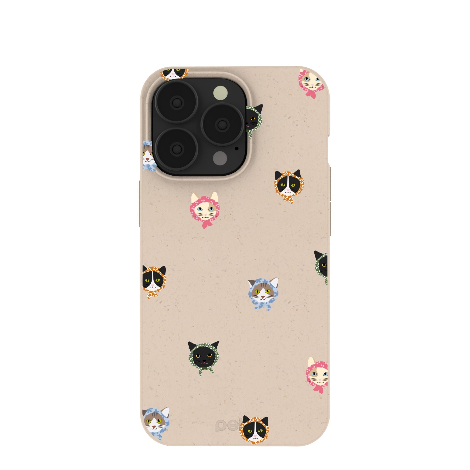 Seashell Cat Couture iPhone 13 Pro Case Refurbished - Pela Case refurbished available on Cerqular