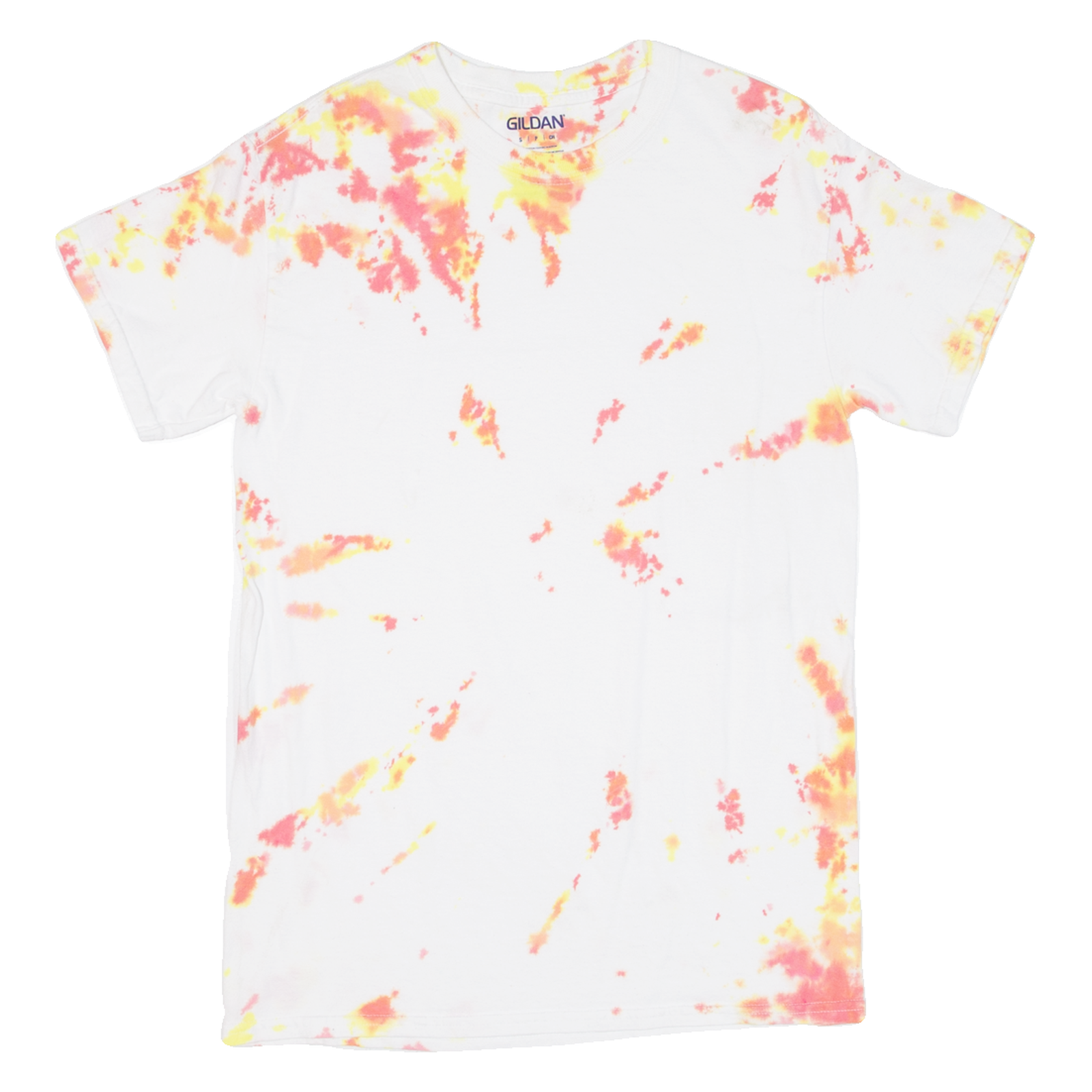 GILDAN Mens Tie Dye T-Shirt White S Refurbished - N/A refurbished available on Cerqular