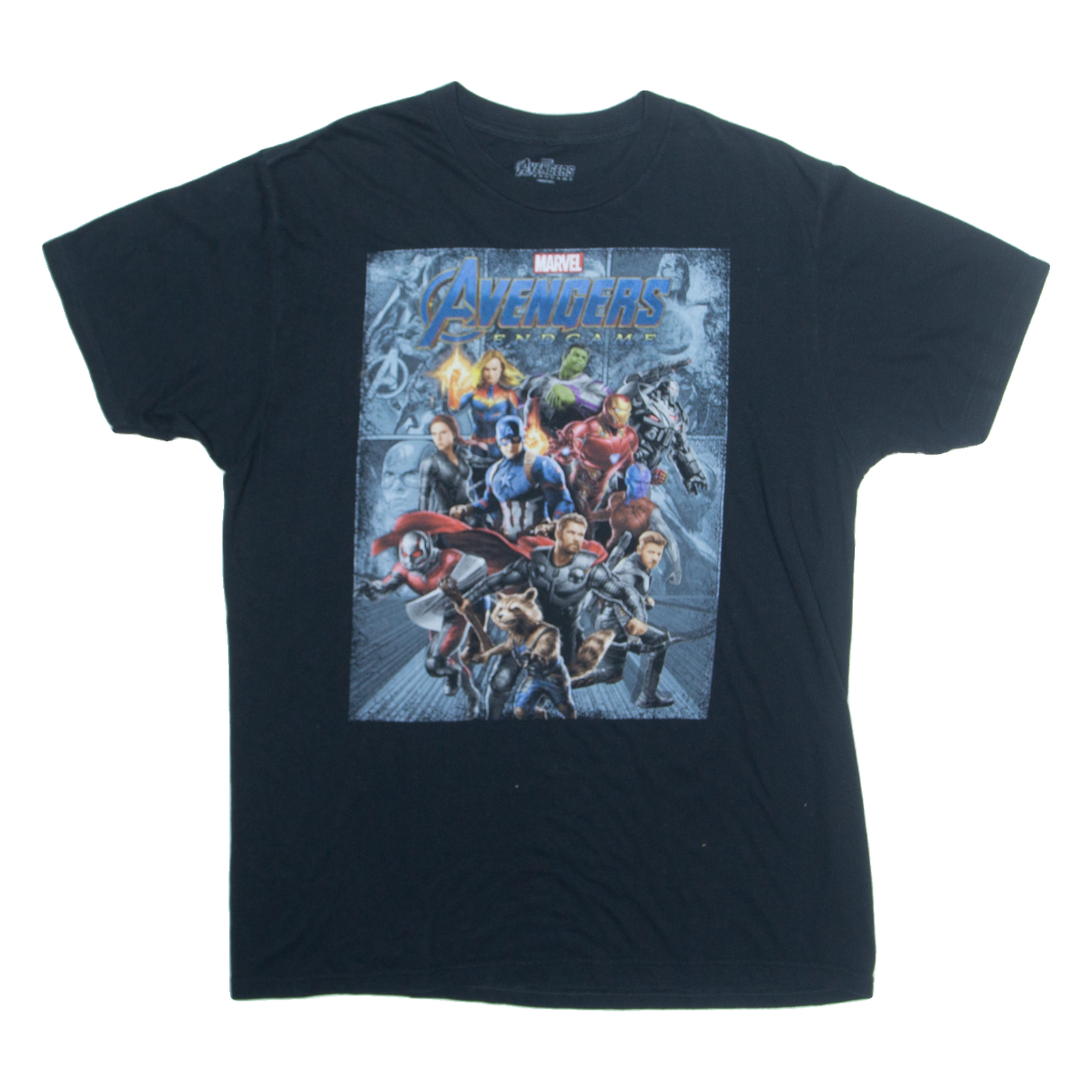 MARVEL Avengers Mens T-Shirt Black L Refurbished - N/A refurbished available on Cerqular