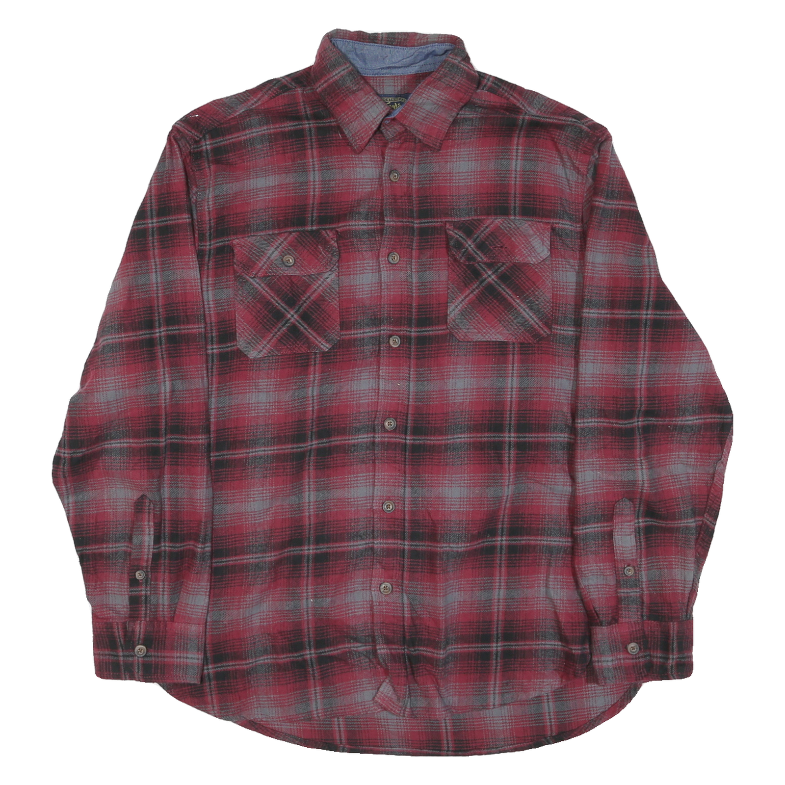 Buy JACHS Mens Red & Grey Plaid Shirt M Cotton Blend Casual Long Sleeve Button Refurbished - $27.29 JACHS Mens Red & Grey Plaid Shirt M Cotton Blend Casual Long Sleeve Button Refurbished - N/A refurbished available on Cerqular