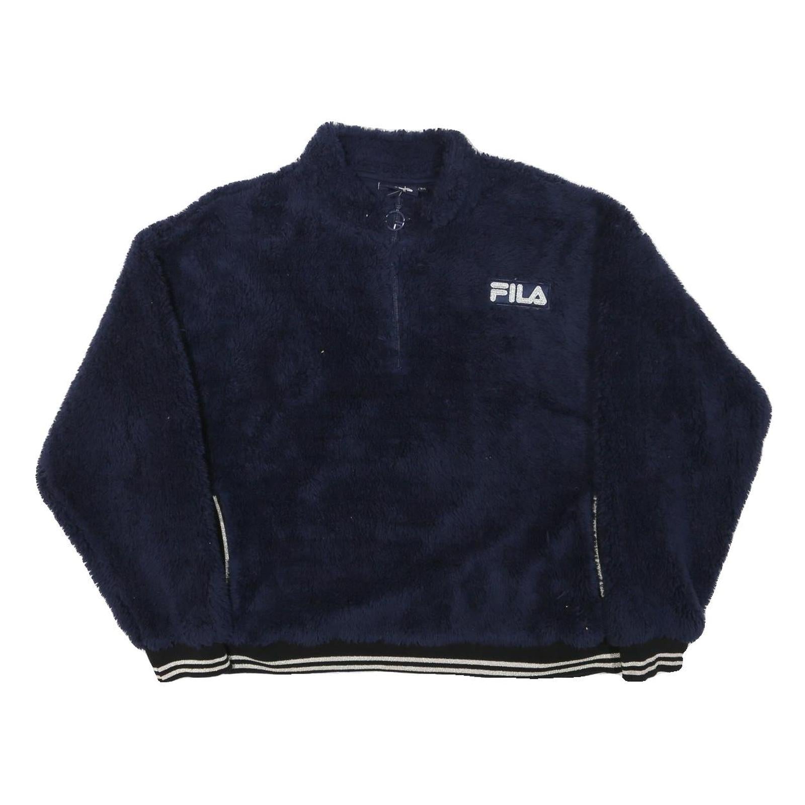 Buy FILA Womens Navy Blue Polyester Blend Zip Jacket 2XL Fleece Casual Outerwear Refurbished - $41.59 FILA Womens Navy Blue Polyester Blend Zip Jacket 2XL Fleece Casual Outerwear Refurbished - N/A refurbished available on Cerqular