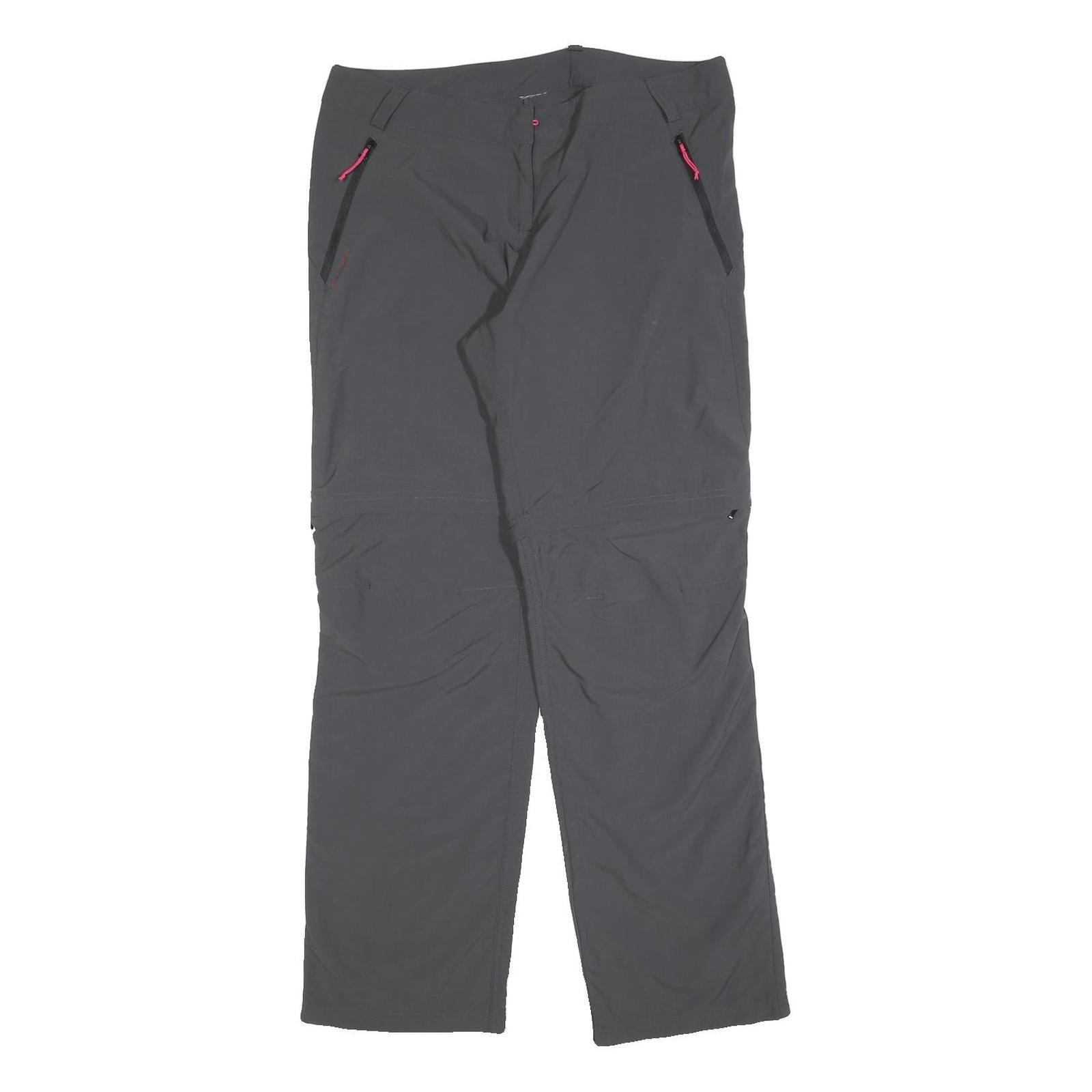 Buy Womens Grey Polyester Blend Regular Fit Straight Trousers W34 L30 Outdoor Zip Refurbished - $23.39 Womens Grey Polyester Blend Regular Fit Straight Trousers W34 L30 Outdoor Zip Refurbished - N/A refurbished available on Cerqular