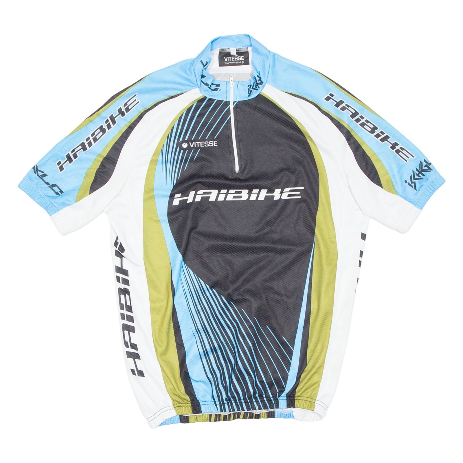 Cycling Mens Jersey Blue 1/4 Zip M Refurbished - N/A refurbished available on Cerqular