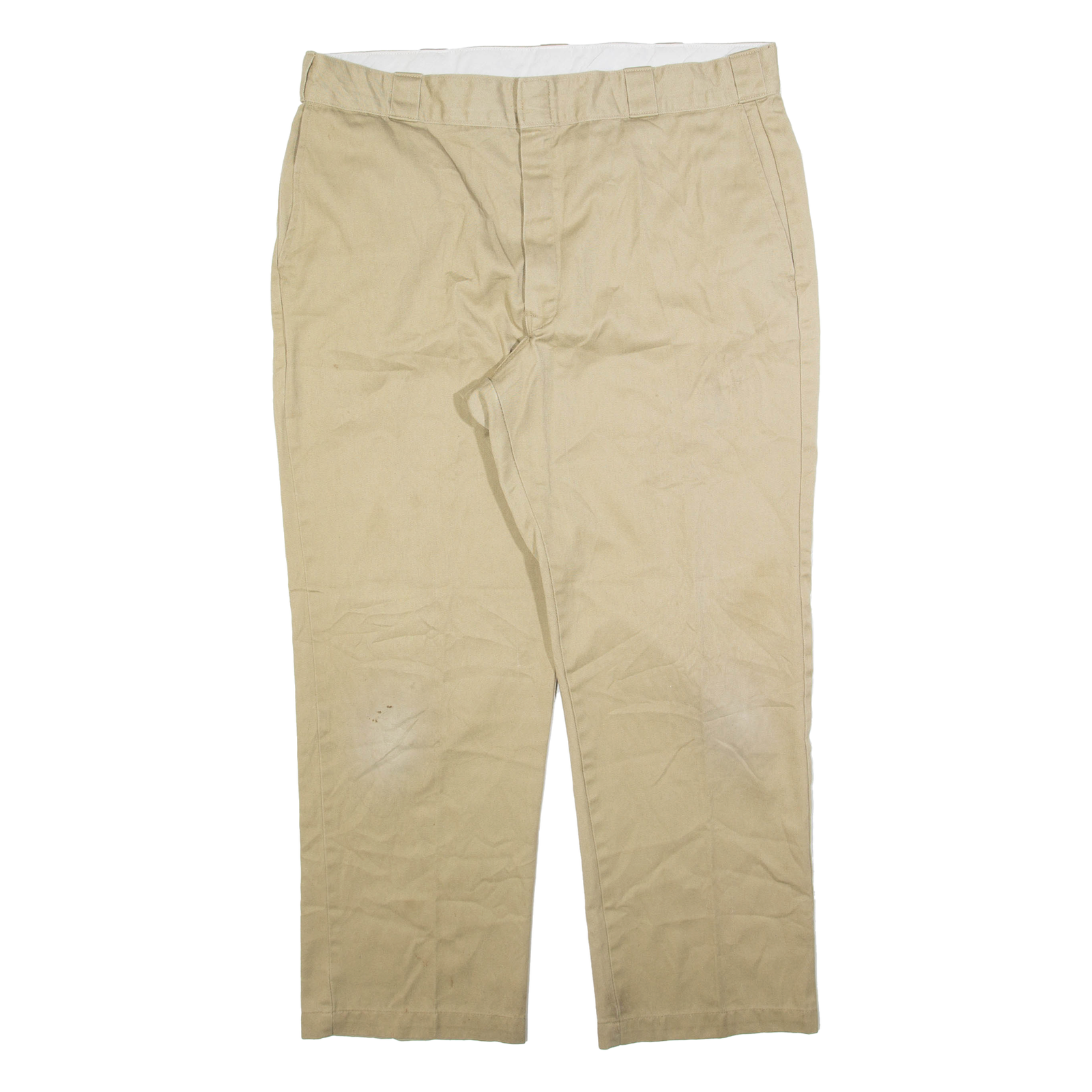 DICKIES Mens Trousers Beige Regular Straight W38 L28 Refurbished - N/A refurbished available on Cerqular