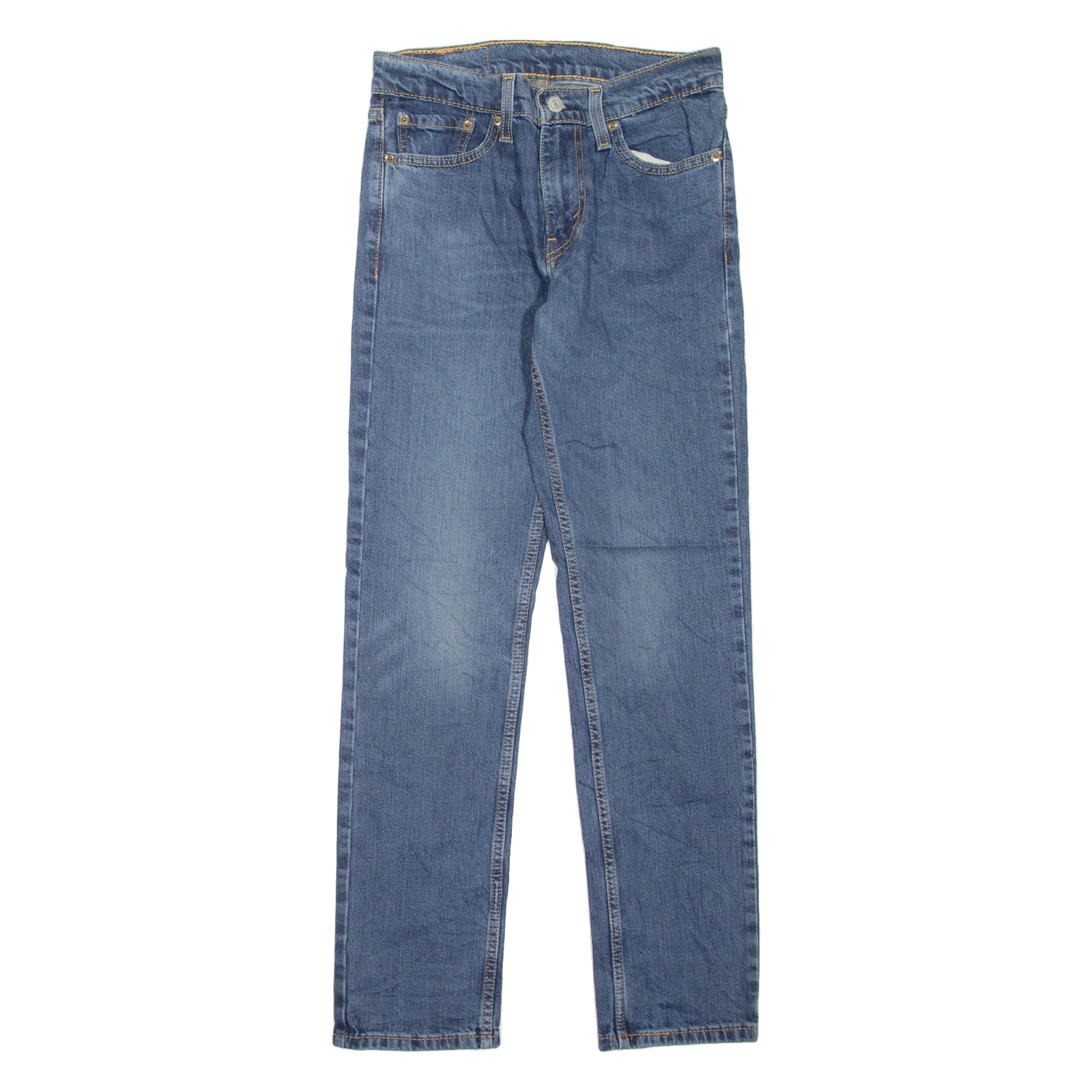 LEVI'S 511 Jeans Mens Blue Slim Straight Stone Wash W28 L30 Refurbished - N/A refurbished available on Cerqular