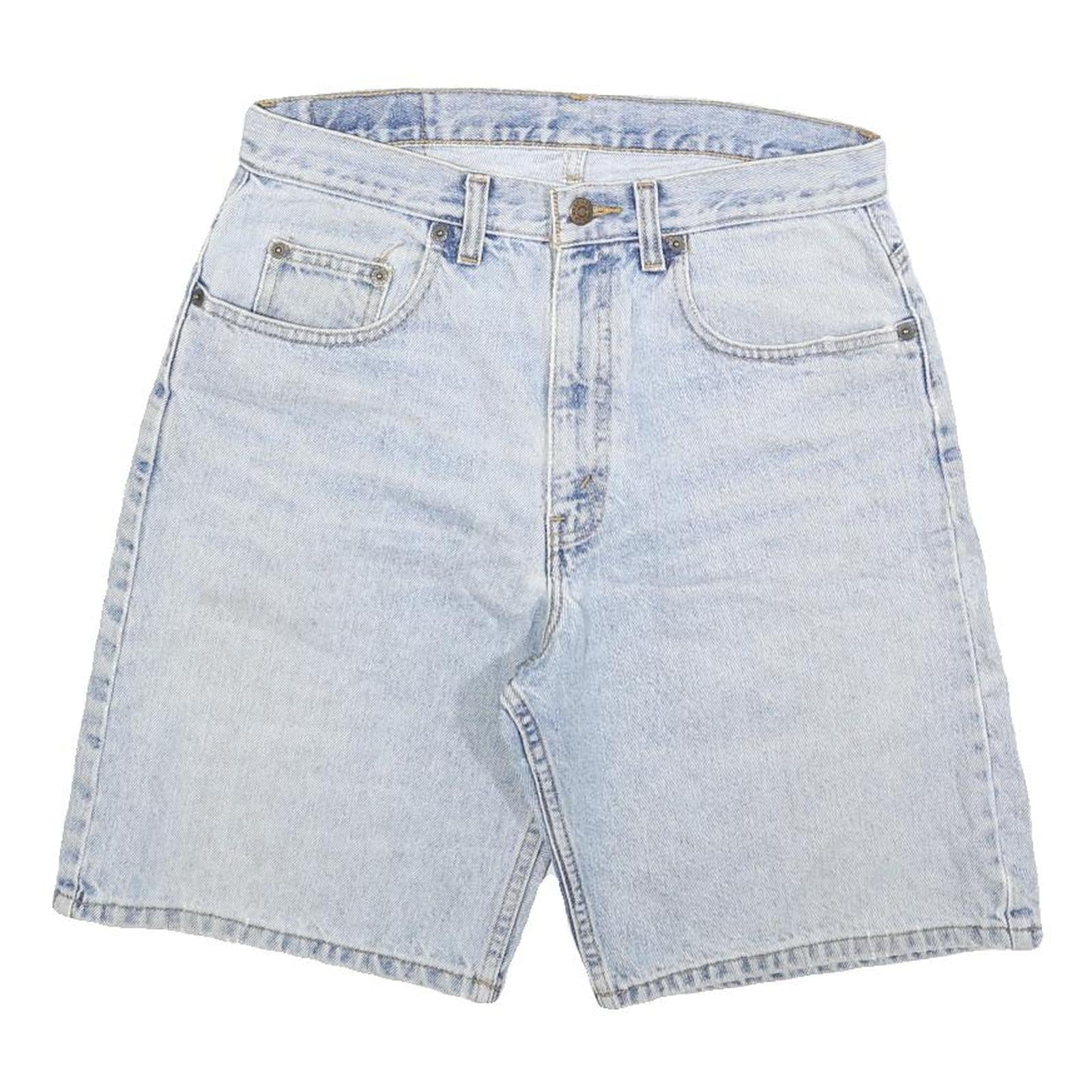 ARIZONA JEAN COMPANY Mens Denim Blue Casual Shorts M W30 Cotton Blend Relaxed Refurbished - N/A refurbished available on Cerqular