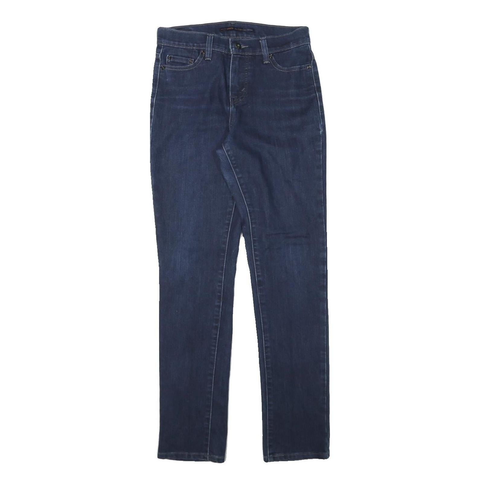 LEVI'S Womens Jeans Blue Slim Skinny Denim Medium W27 L30 Stretch Cotton Blend Refurbished - N/A refurbished available on Cerqular