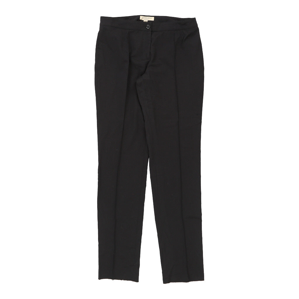 Buy Burberry London Trousers - 31W UK 10 Black Virgin Wool | Size: UK 10 Refurbished - $72.04 Burberry London Trousers - 31W UK 10 Black Virgin Wool | Size: UK 10 Refurbished - N/A (Preloved Designer is not a specific brand, it refurbished available on Cerqular