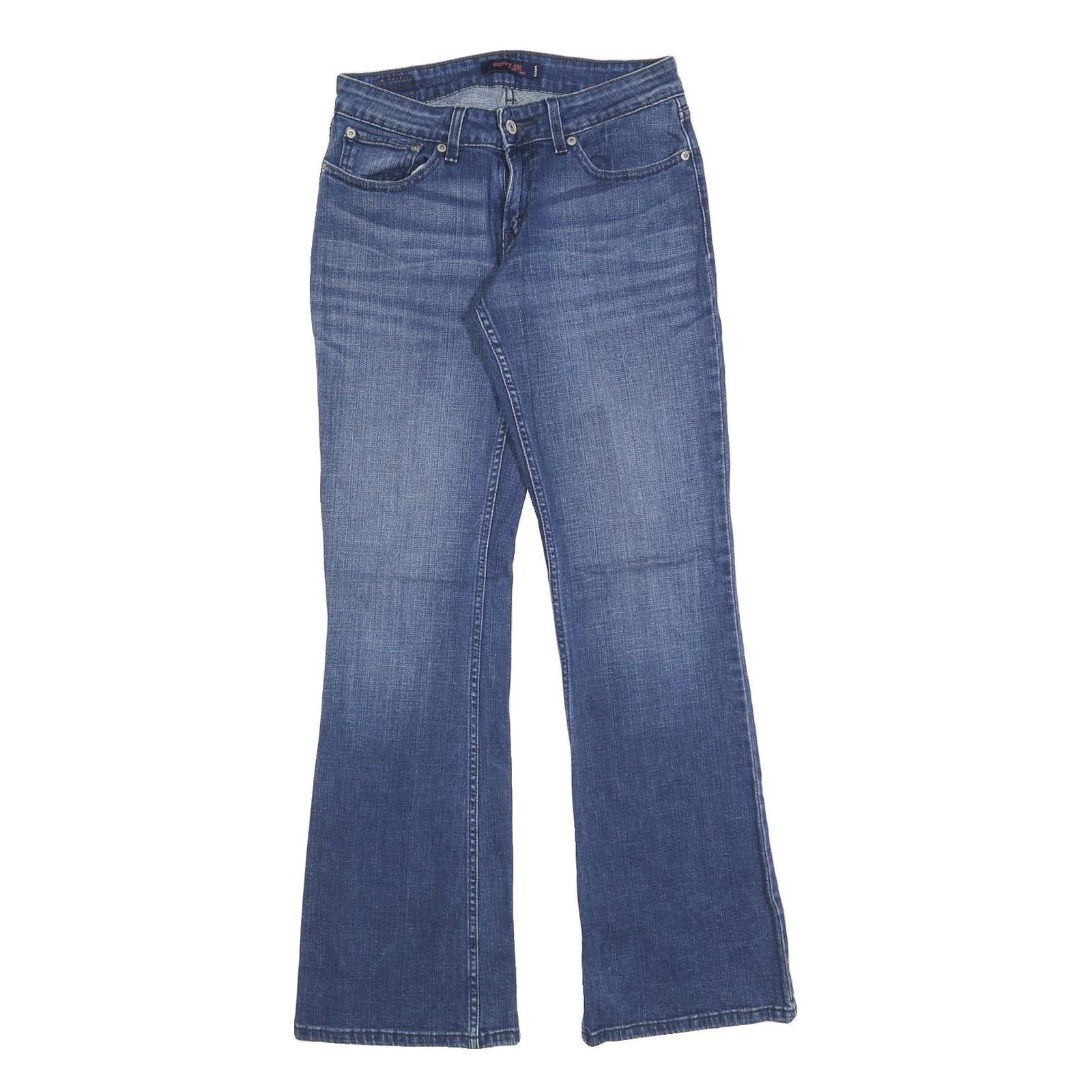 LEVI'S 528 Womens Jeans Blue Regular Bootcut Denim Medium W26 L30 Classic Fit Refurbished - N/A refurbished available on Cerqular