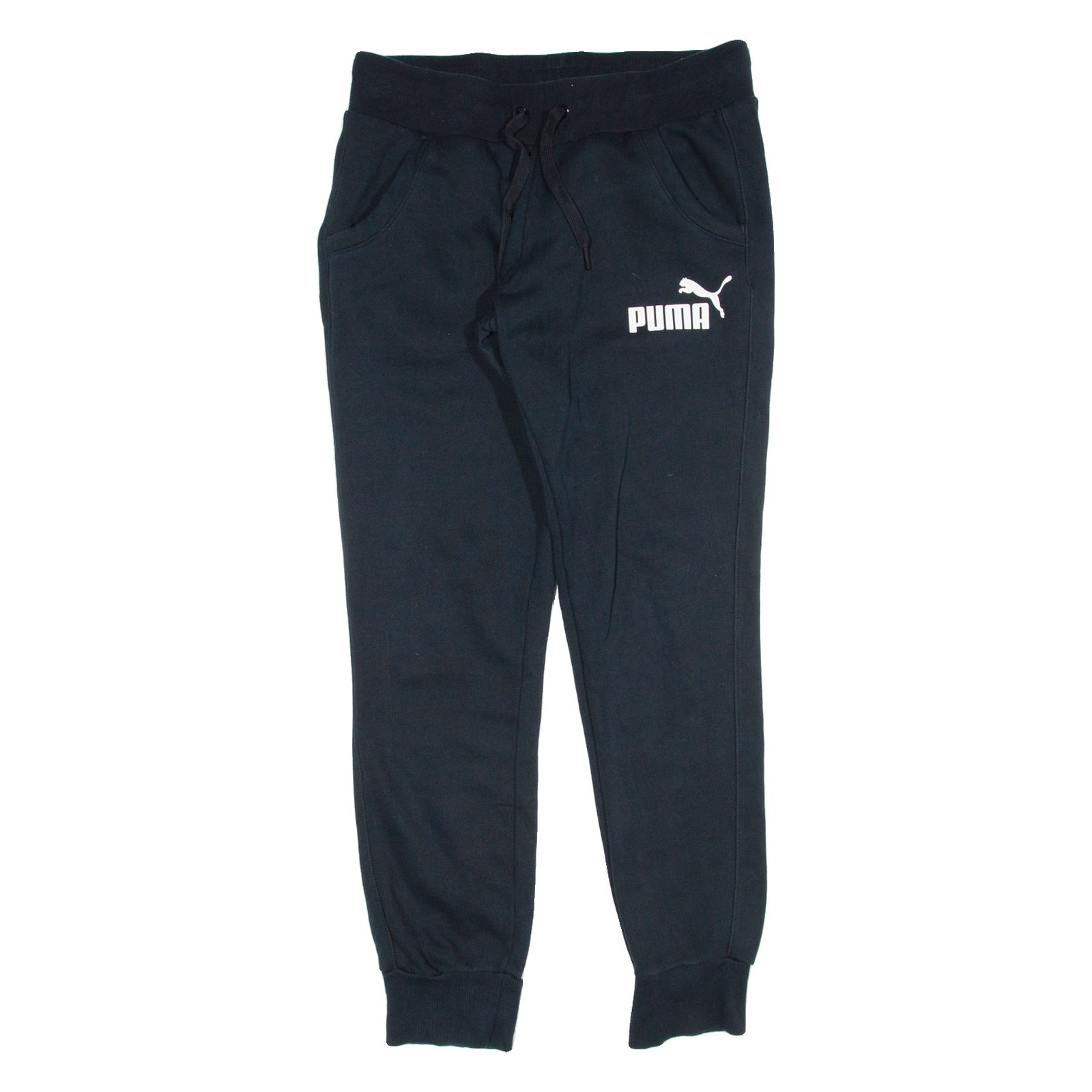 PUMA Womens Joggers Blue Tapered L W34 L31 Refurbished - N/A refurbished available on Cerqular