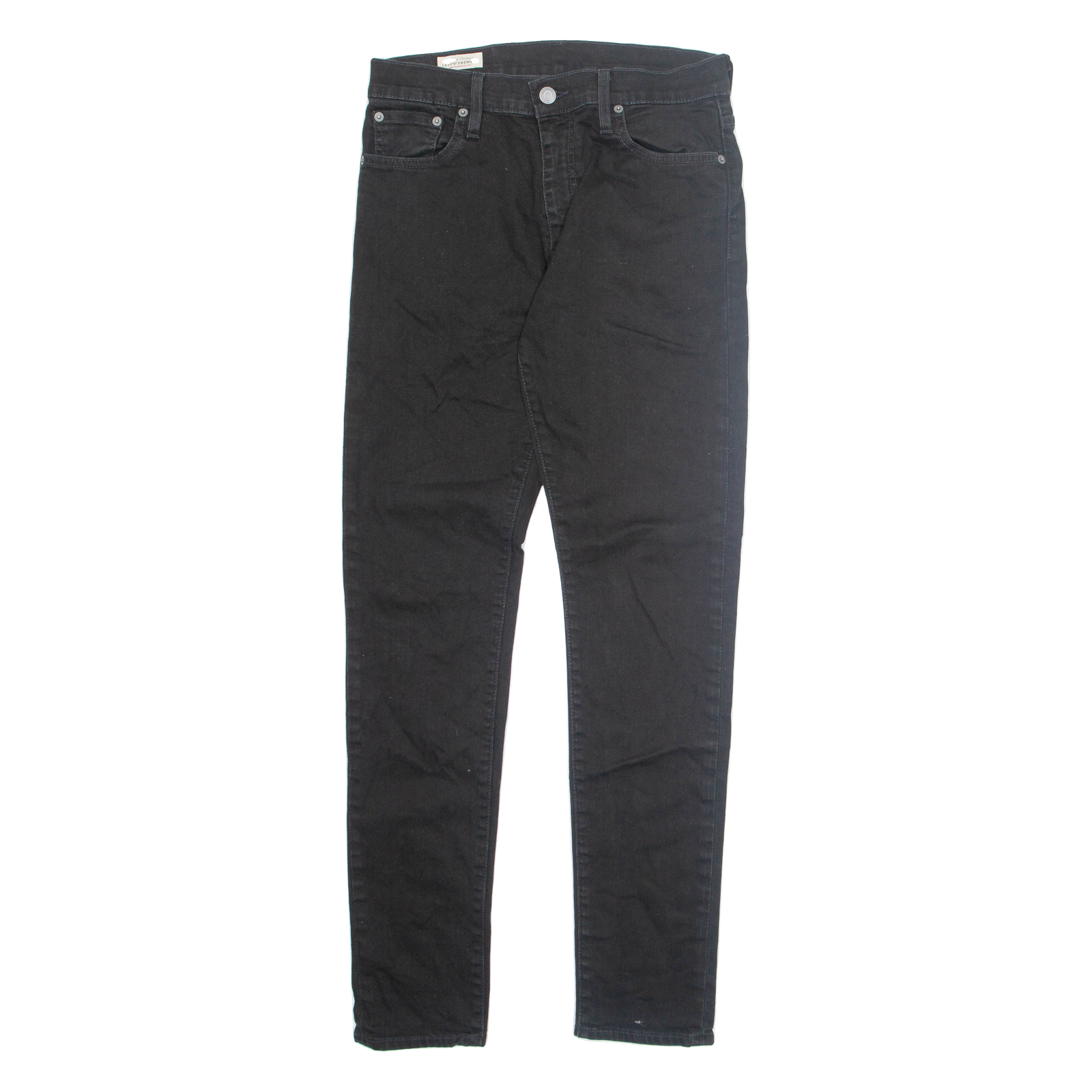 LEVI'S 512 BIG E Jeans Mens Black Slim Tapered W30 L32 Refurbished - N/A refurbished available on Cerqular