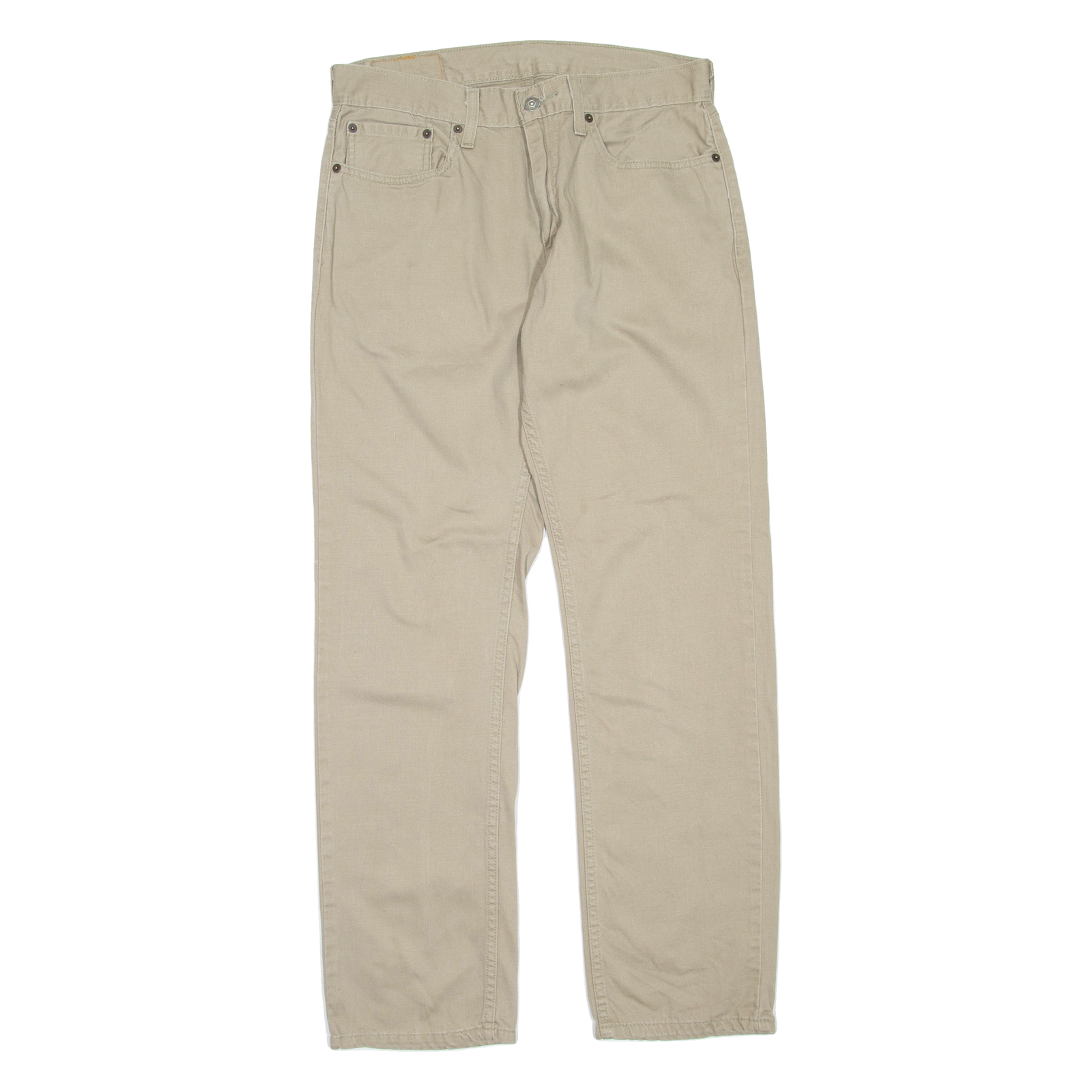DICKIES Mens Trousers Beige Regular Straight W31 L32 Refurbished - N/A refurbished available on Cerqular