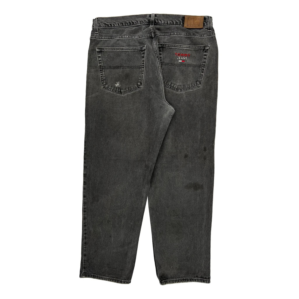 Buy Tommy Jeans Jeans - 37W 30L Grey Denim Refurbished - $40.19 Tommy Jeans Jeans - 37W 30L Grey Denim Refurbished - Thrifted (note: this is a term often used to describe second- refurbished available on Cerqular
