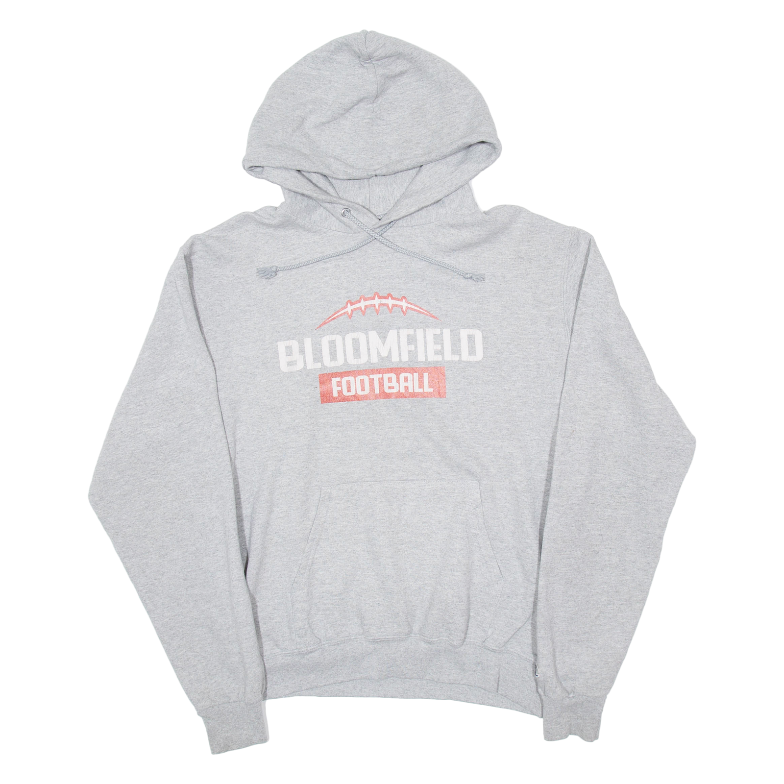 CHAMPION Bloomfield Football Mens Grey Hoodie USA M Refurbished - N/A refurbished available on Cerqular