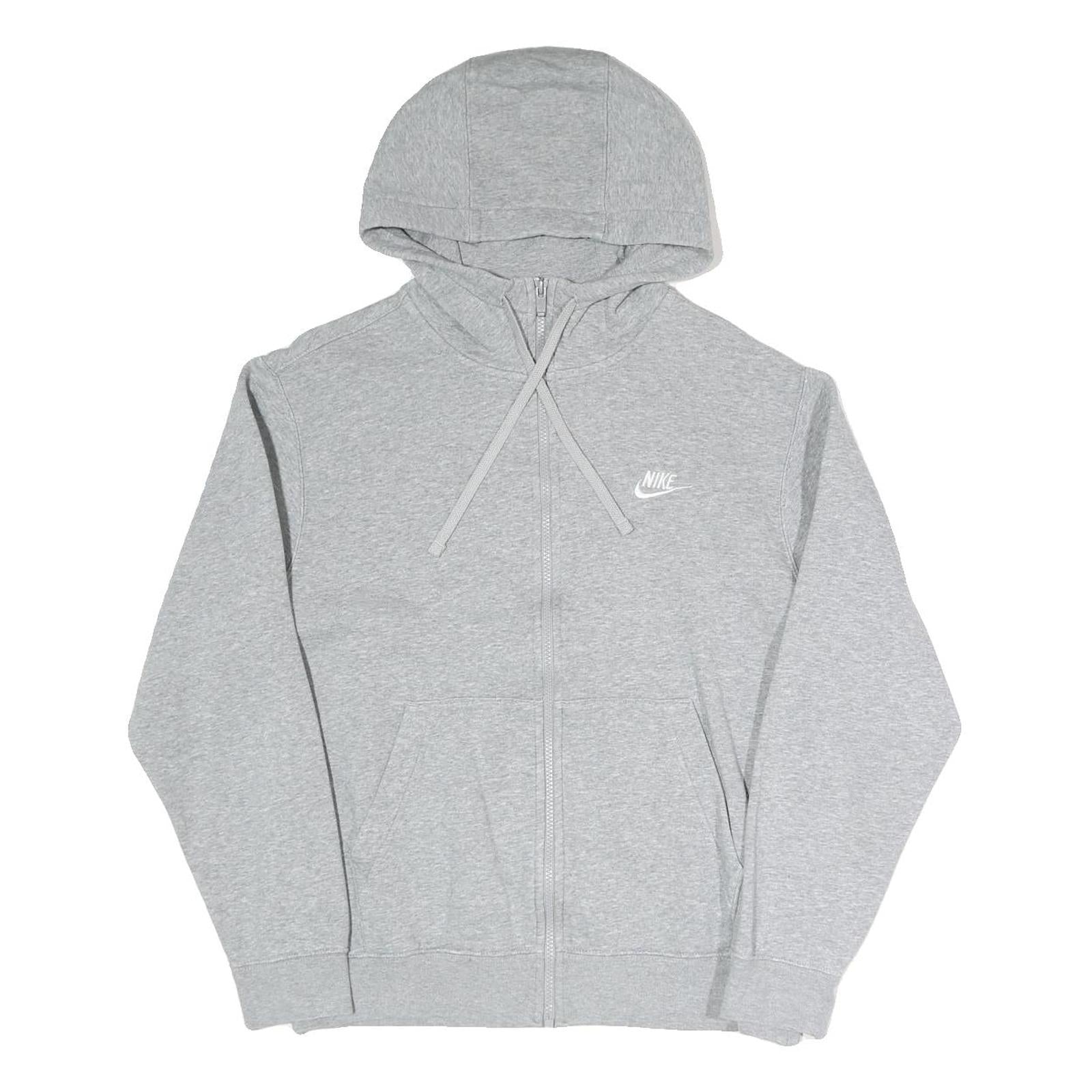 NIKE Womens Grey Pullover Hoodie S Zip Up Casual Sweatshirt Sportswear Refurbished - N/A refurbished available on Cerqular