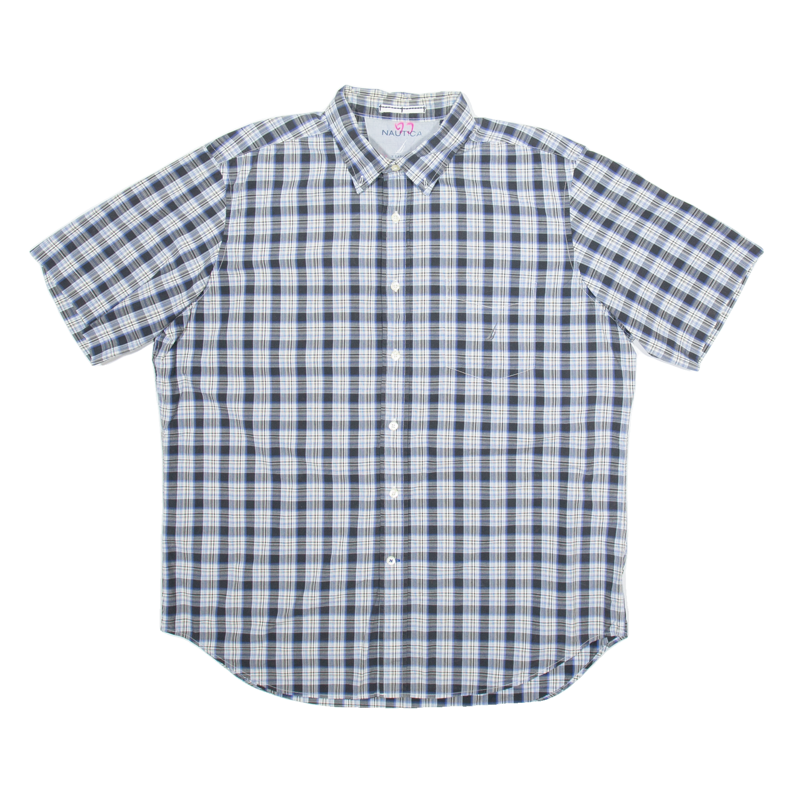 Buy NAUTICA Mens Shirt Blue Check XL Refurbished - $20.79 NAUTICA Mens Shirt Blue Check XL Refurbished - N/A refurbished available on Cerqular