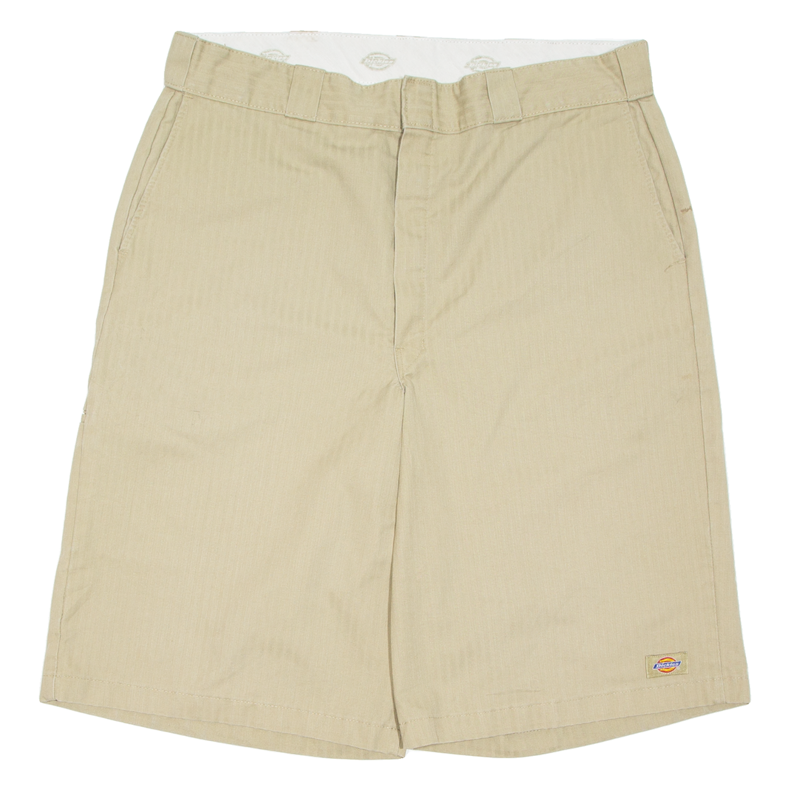 DICKIES Mens Workwear Shorts Beige Relaxed XL W38 Refurbished - N/A refurbished available on Cerqular