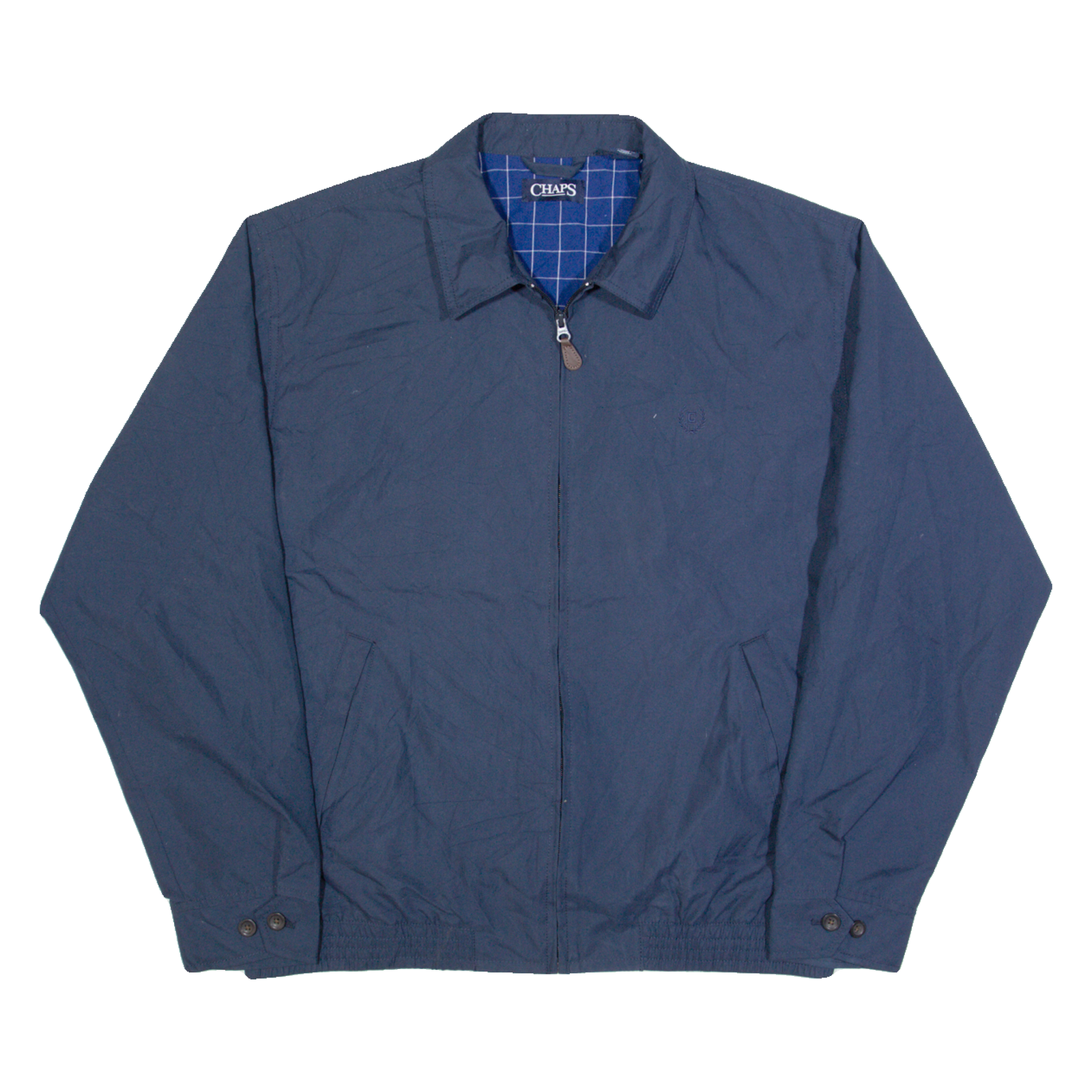 CHAPS Mens Lined Jacket Blue 90s M Refurbished - N/A refurbished available on Cerqular