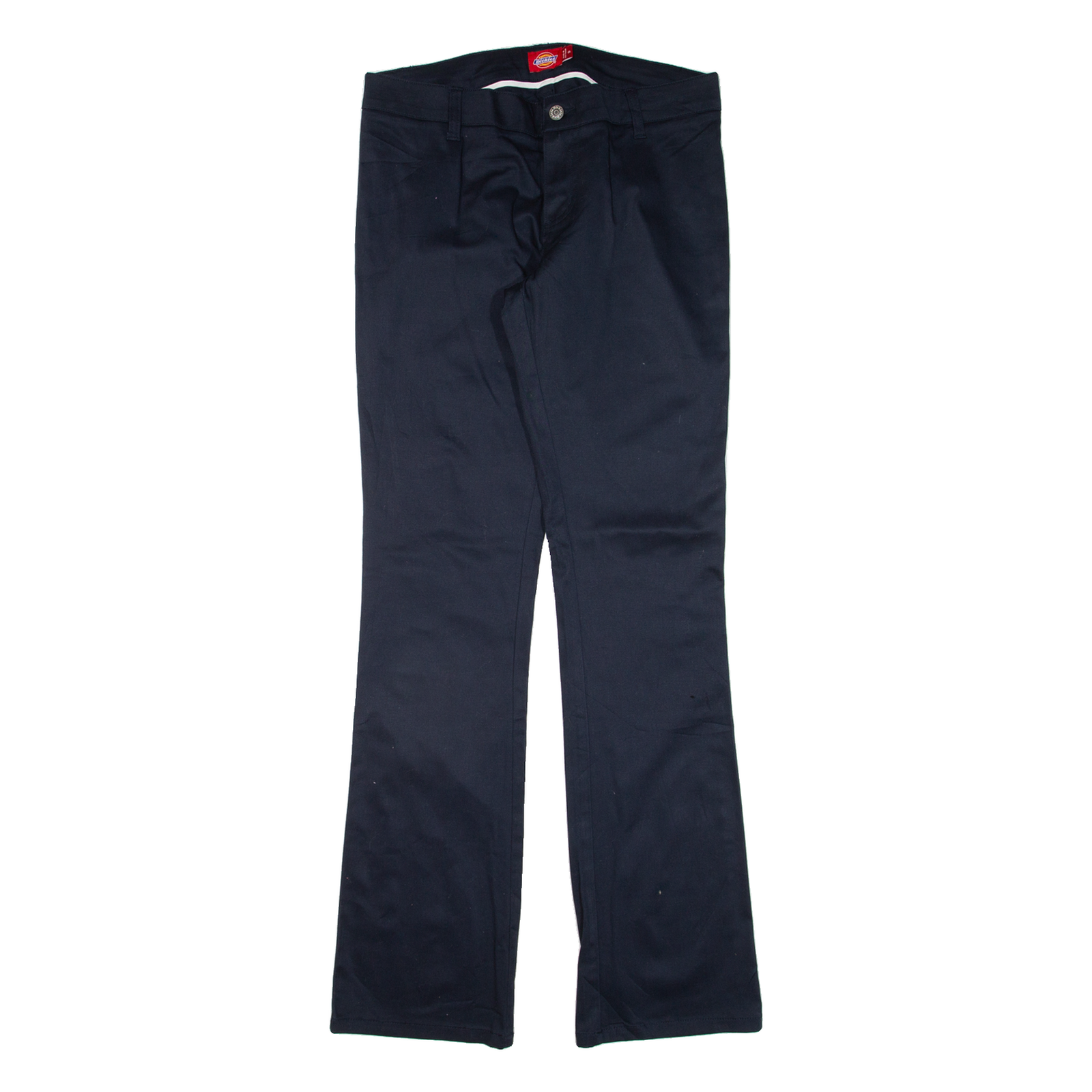 DICKIES Workwear Womens Trousers Blue Slim Bootcut W32 L32 Refurbished - N/A refurbished available on Cerqular
