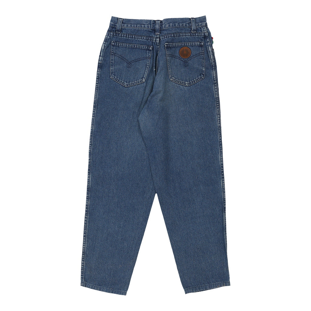 Buy 12 Years Moschino Jeans - 26W 25L Blue Cotton Refurbished - $28.93 12 Years Moschino Jeans - 26W 25L Blue Cotton Refurbished - Thrifted (note: this is a term often used to describe second- refurbished available on Cerqular