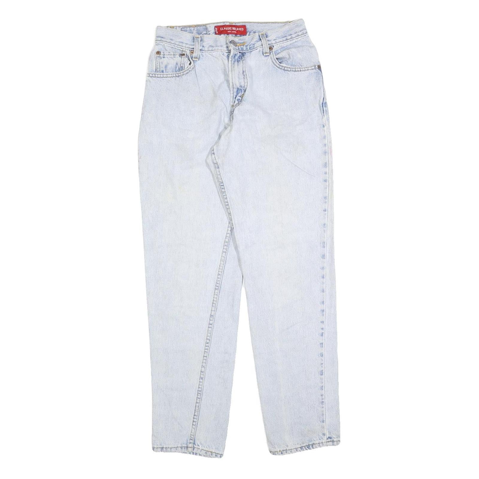 LEVI'S Womens 560 Relaxed Fit Light Blue Denim Jeans W28 L30 Classic Style Refurbished - N/A refurbished available on Cerqular