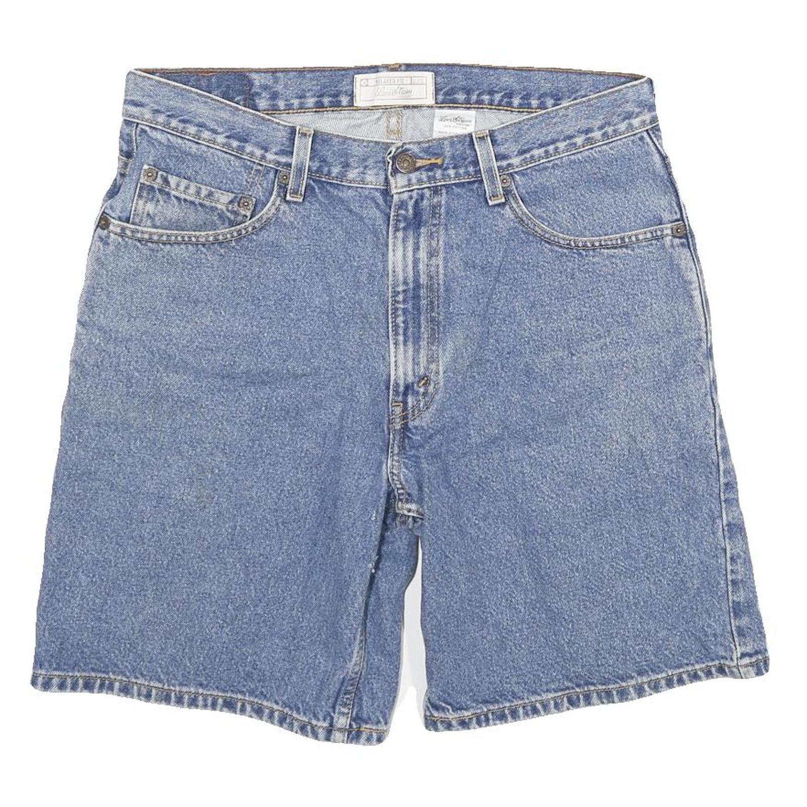 LEVI'S Mens Denim Blue Casual Shorts XL W34 Classic Cotton Blend Refurbished - N/A refurbished available on Cerqular