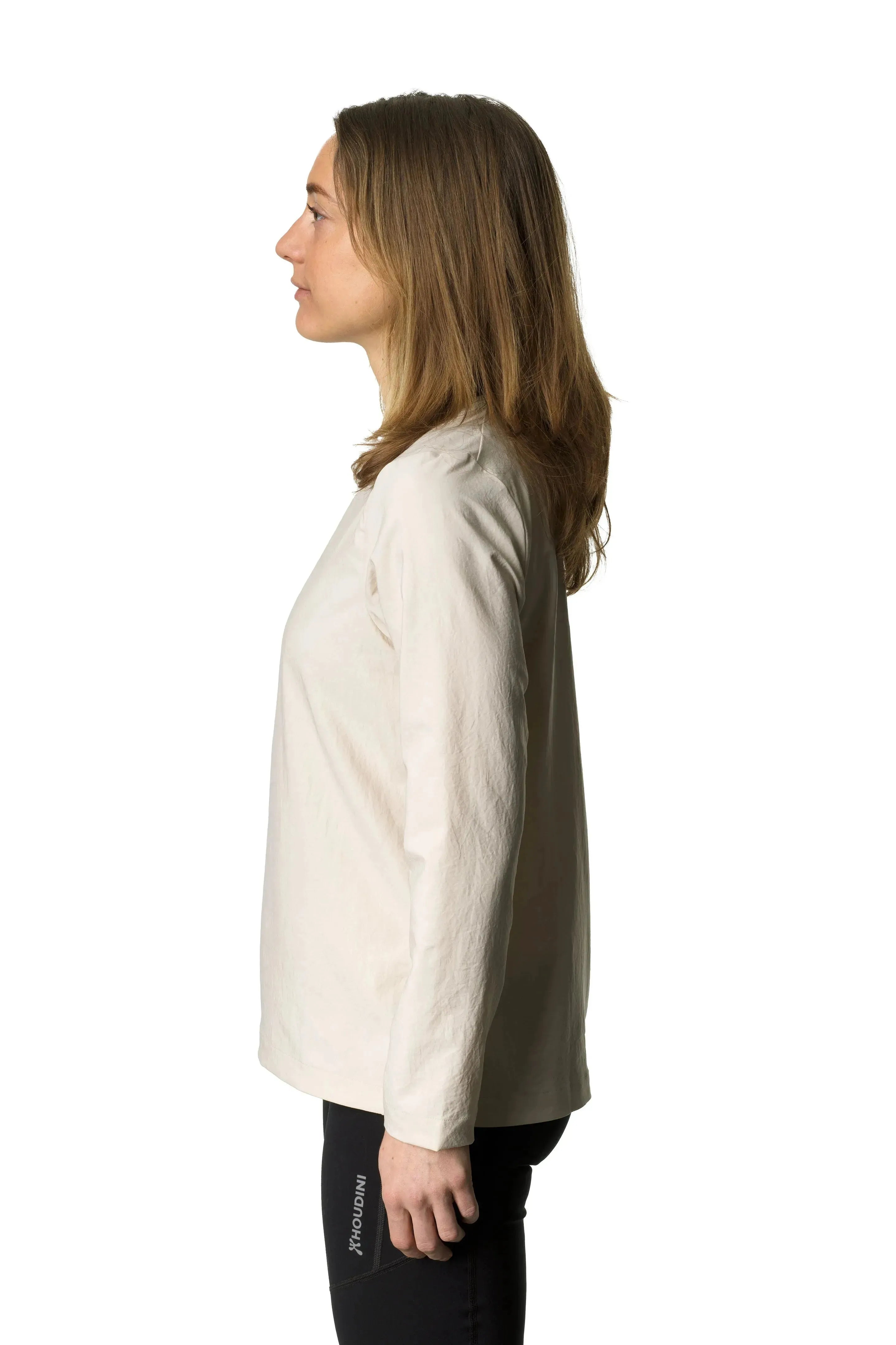 W's Cover Crew | Color: Foggy Mountain | Size: XS Refurbished - Houdini Sportswear refurbished available on Cerqular