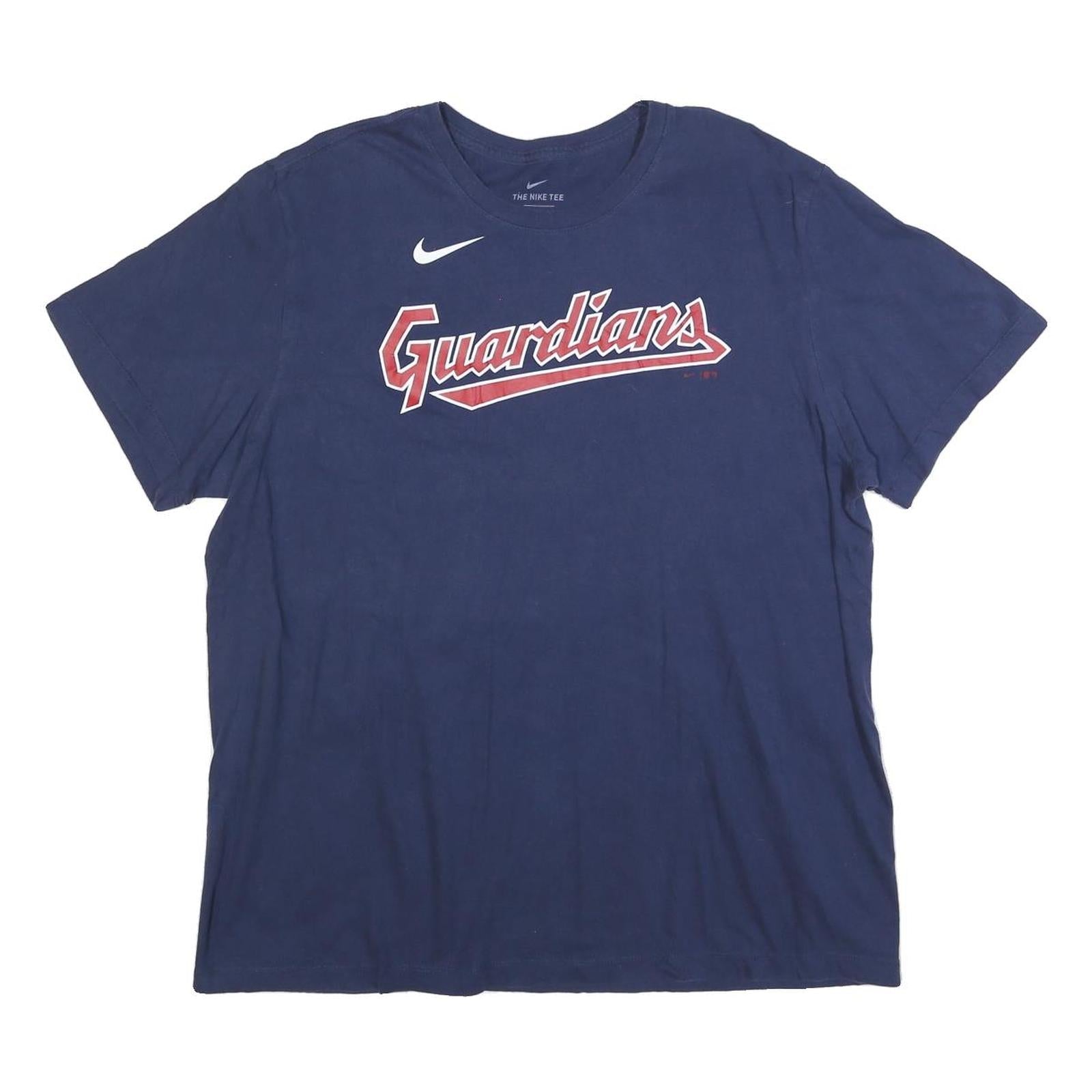 NIKE Mens Navy Blue Guardians Graphic T-Shirt XL Short Sleeve Crew Neck Casual Refurbished - N/A refurbished available on Cerqular