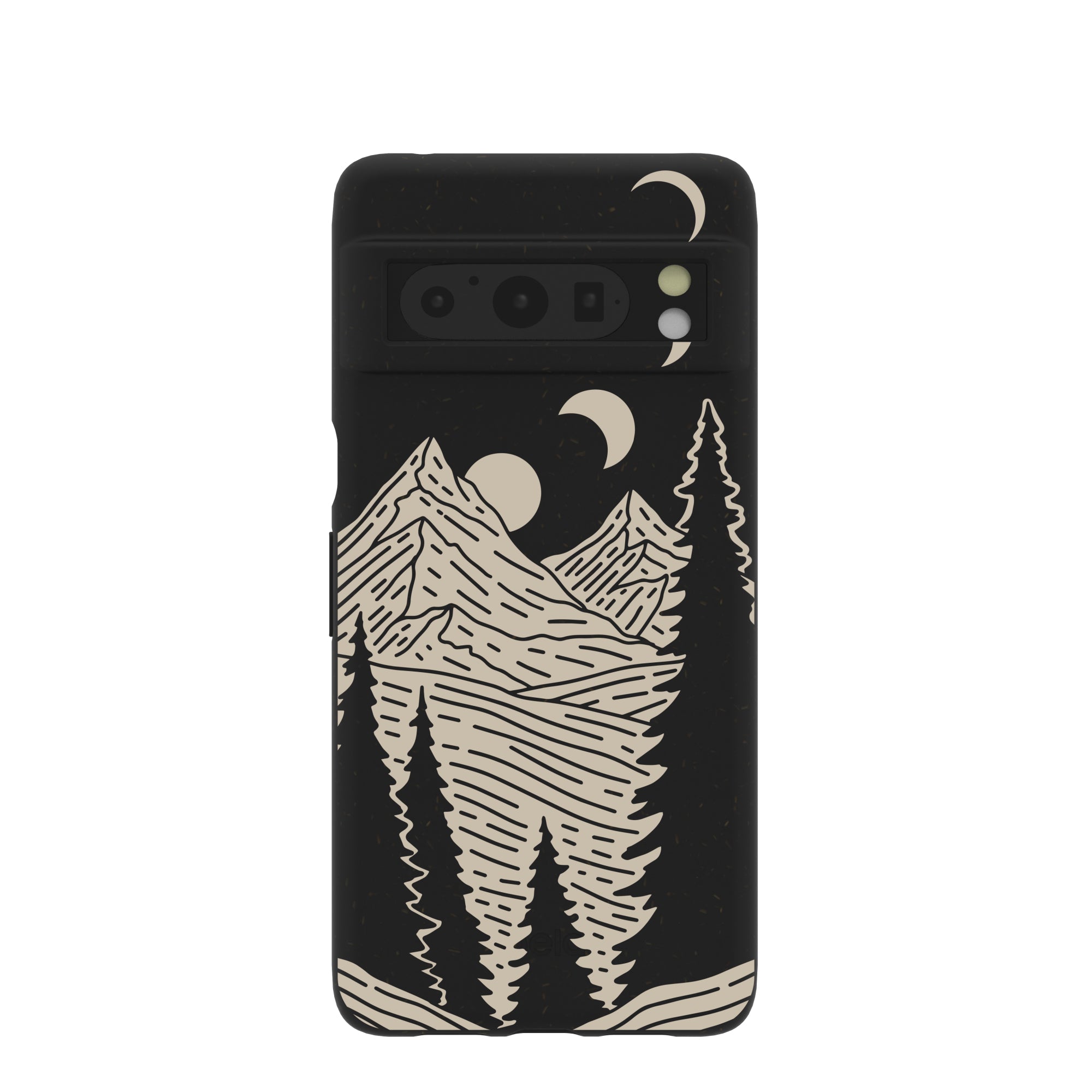 Black Moonlight Peaks Google Pixel 8 Pro Case Refurbished - Pela Case refurbished available on Cerqular