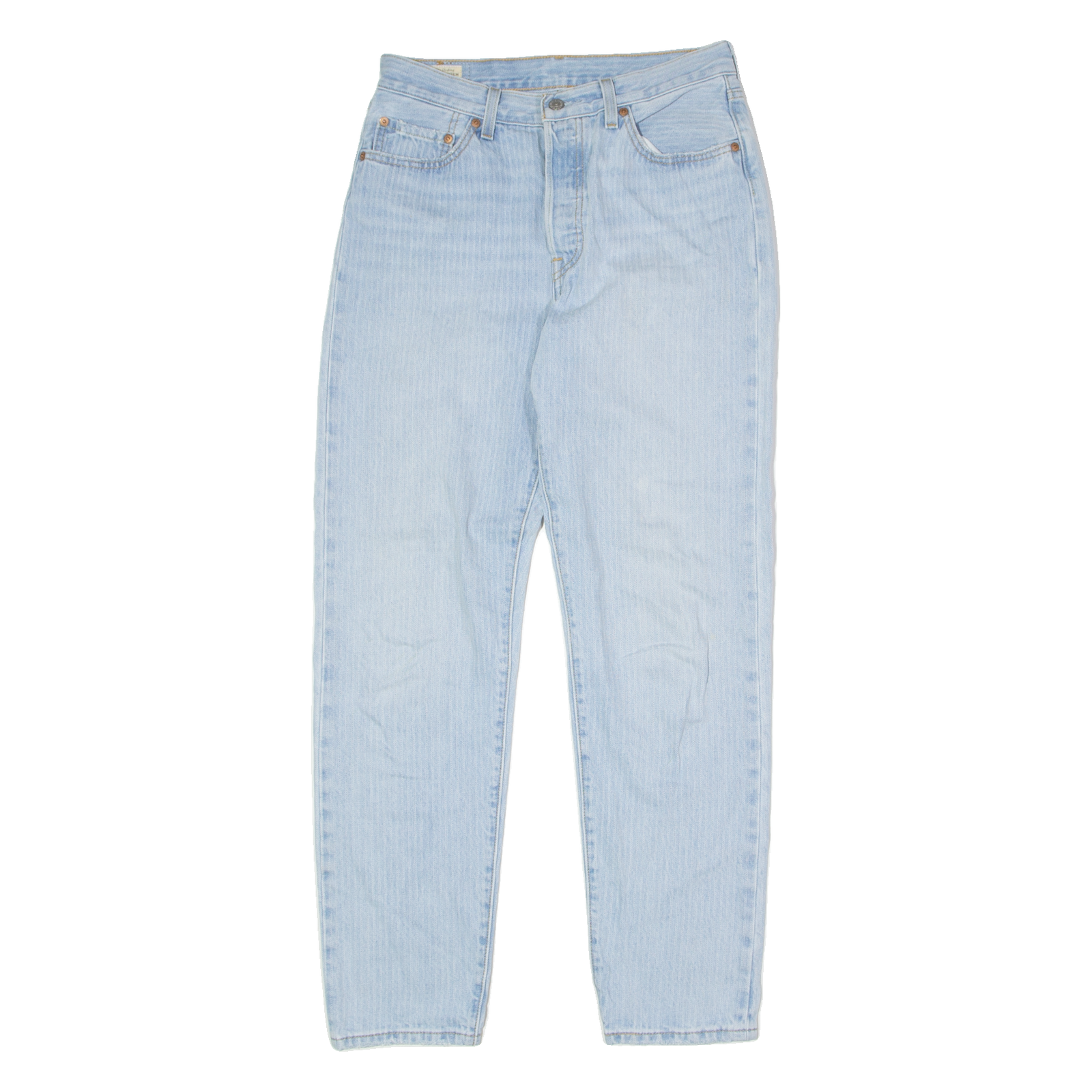LEVI'S 501 BIG E Jeans Pinstripe Mens Blue Regular Straight W28 L31 Refurbished - N/A refurbished available on Cerqular