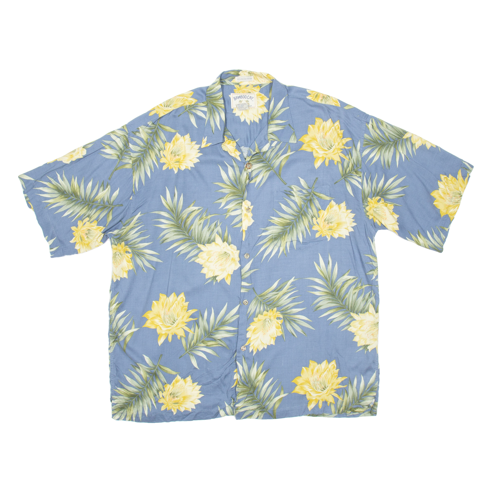 Buy BAMBOO CLAY Mens Hawaiian Shirt Blue Floral 2XL Refurbished - $10.91 BAMBOO CLAY Mens Hawaiian Shirt Blue Floral 2XL Refurbished - N/A refurbished available on Cerqular