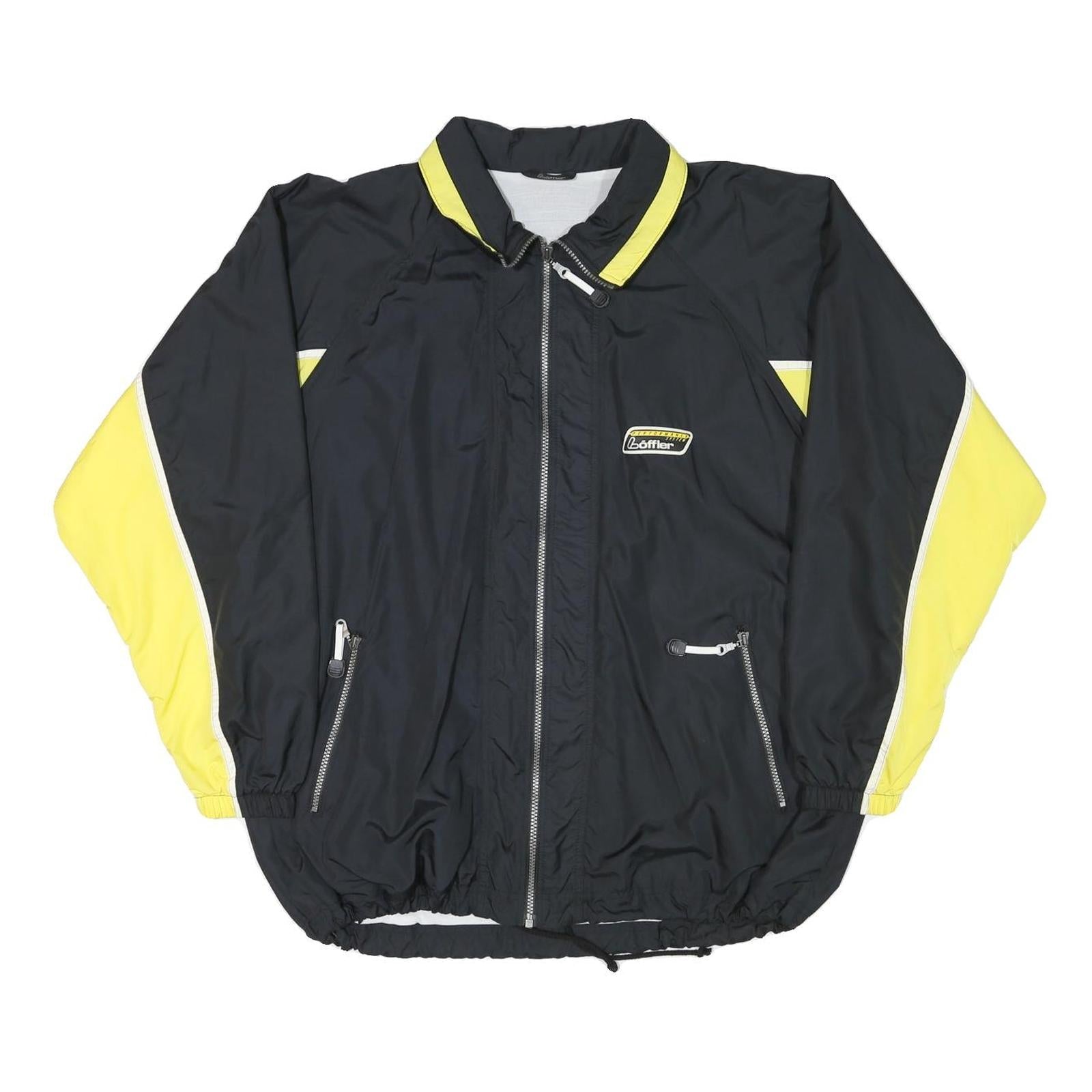 Buy LOFFLER Mens Black & Yellow Zip Jacket XL Polyester Blend Plain Sports Casual Refurbished - $51.99 LOFFLER Mens Black & Yellow Zip Jacket XL Polyester Blend Plain Sports Casual Refurbished - N/A refurbished available on Cerqular