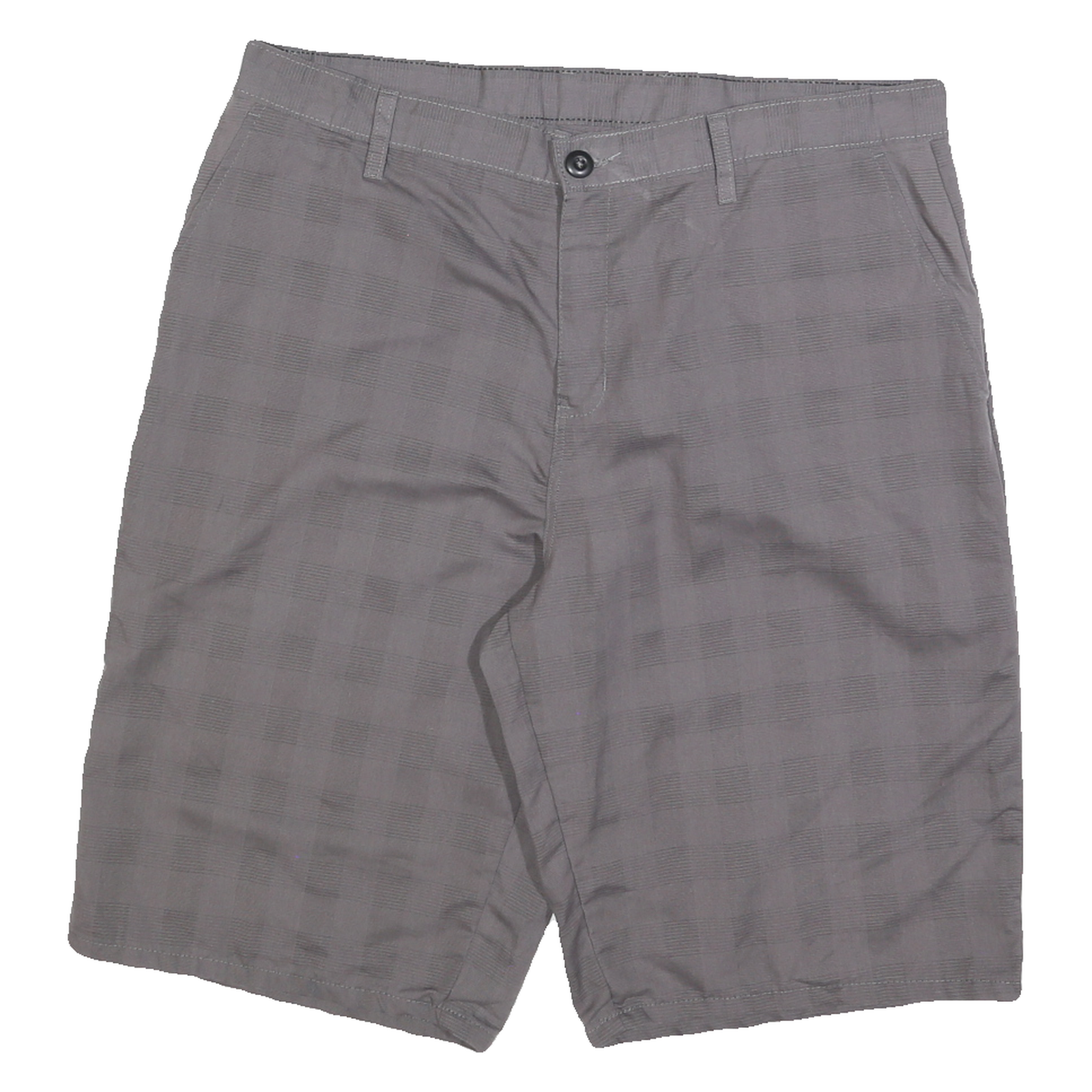 DICKIES Mens Shorts Grey Cotton Blend Casual L W36 Workwear Comfortable Refurbished - N/A refurbished available on Cerqular