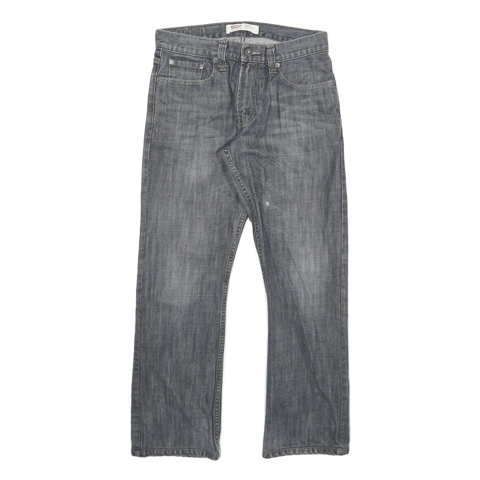 LEVI'S 527 Mens Jeans Blue Regular Bootcut Denim Medium W28 L28 Classic Zip Refurbished - N/A refurbished available on Cerqular