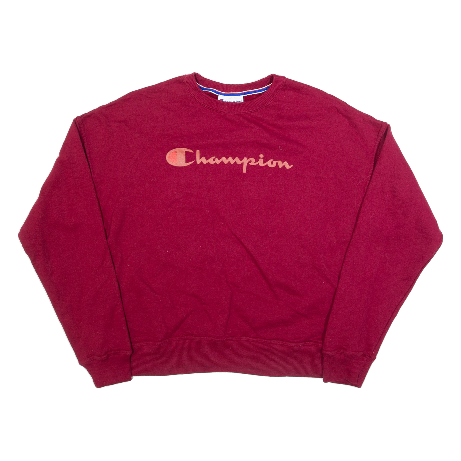 CHAMPION Mens Sweatshirt Red S Refurbished - N/A refurbished available on Cerqular