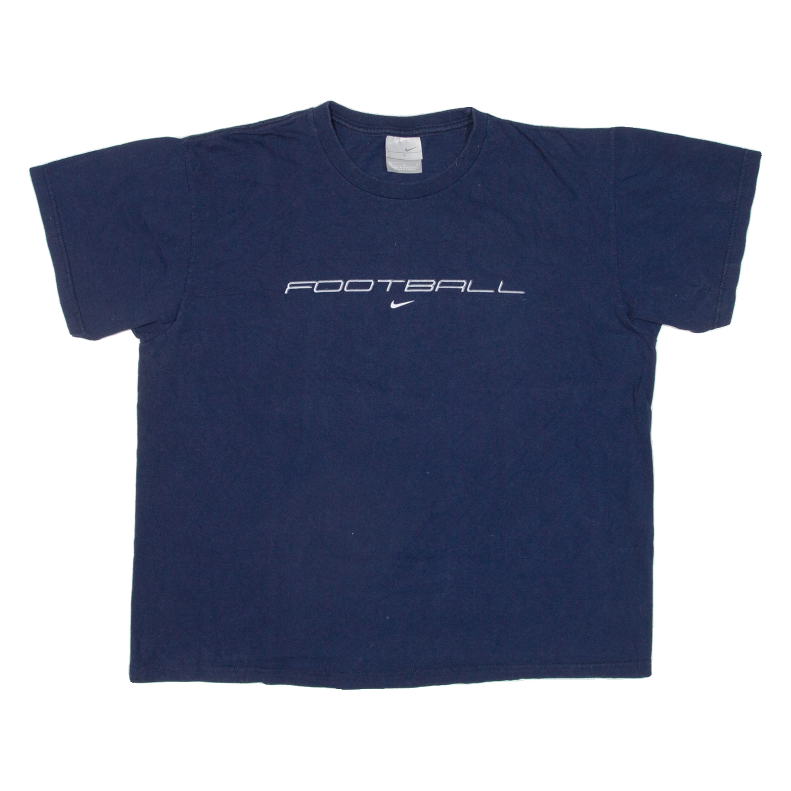 NIKE Womens T-Shirt Blue L Refurbished - N/A refurbished available on Cerqular
