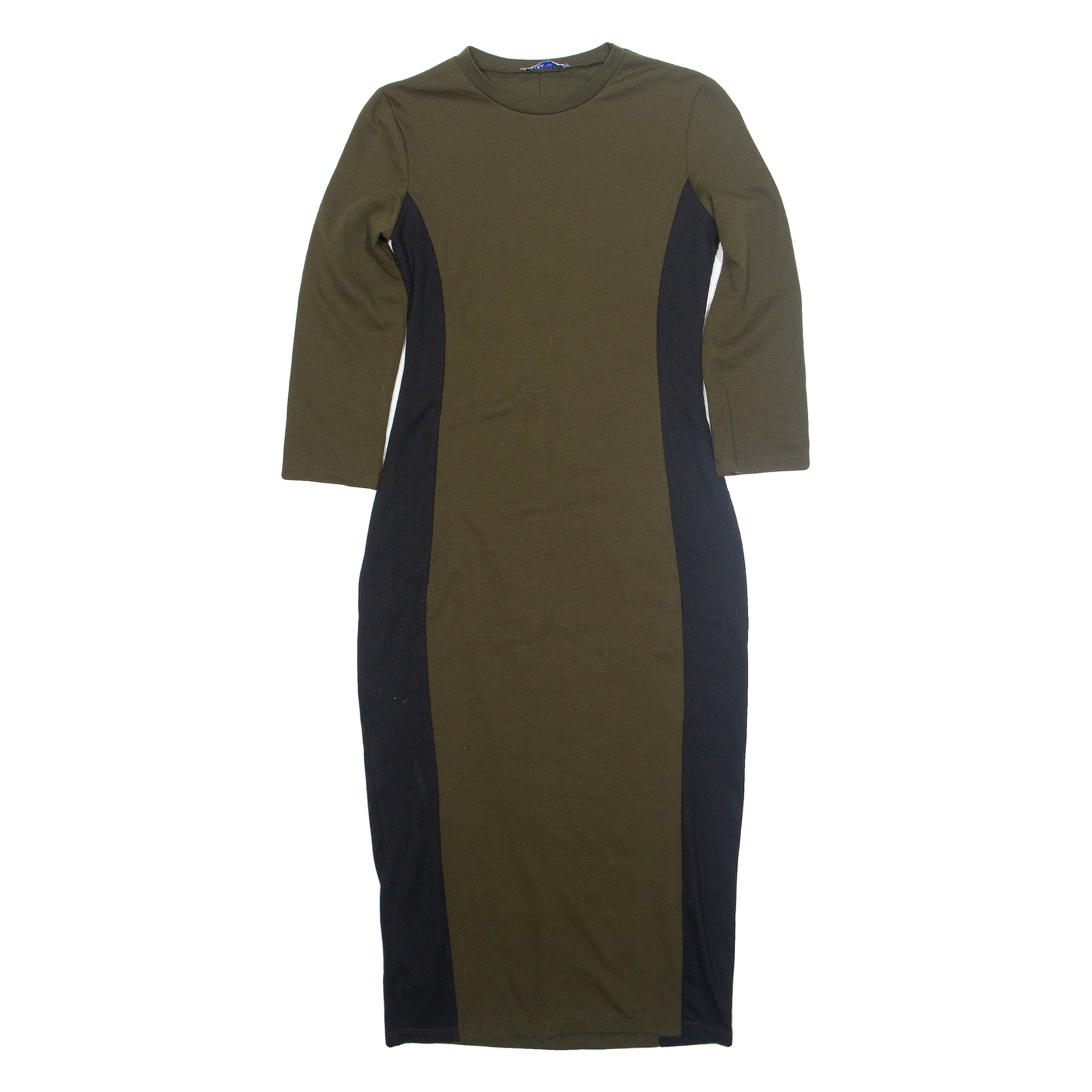ZARA Womens Bodycon Dress Green Midi S Refurbished - N/A refurbished available on Cerqular