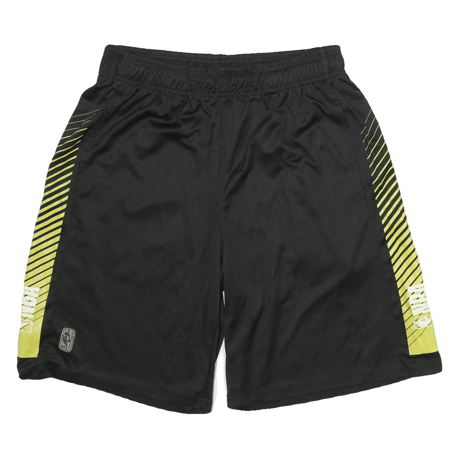 NBA Mens Black Sports Casual Shorts L W28 Lightweight Polyester Blend Refurbished - N/A refurbished available on Cerqular