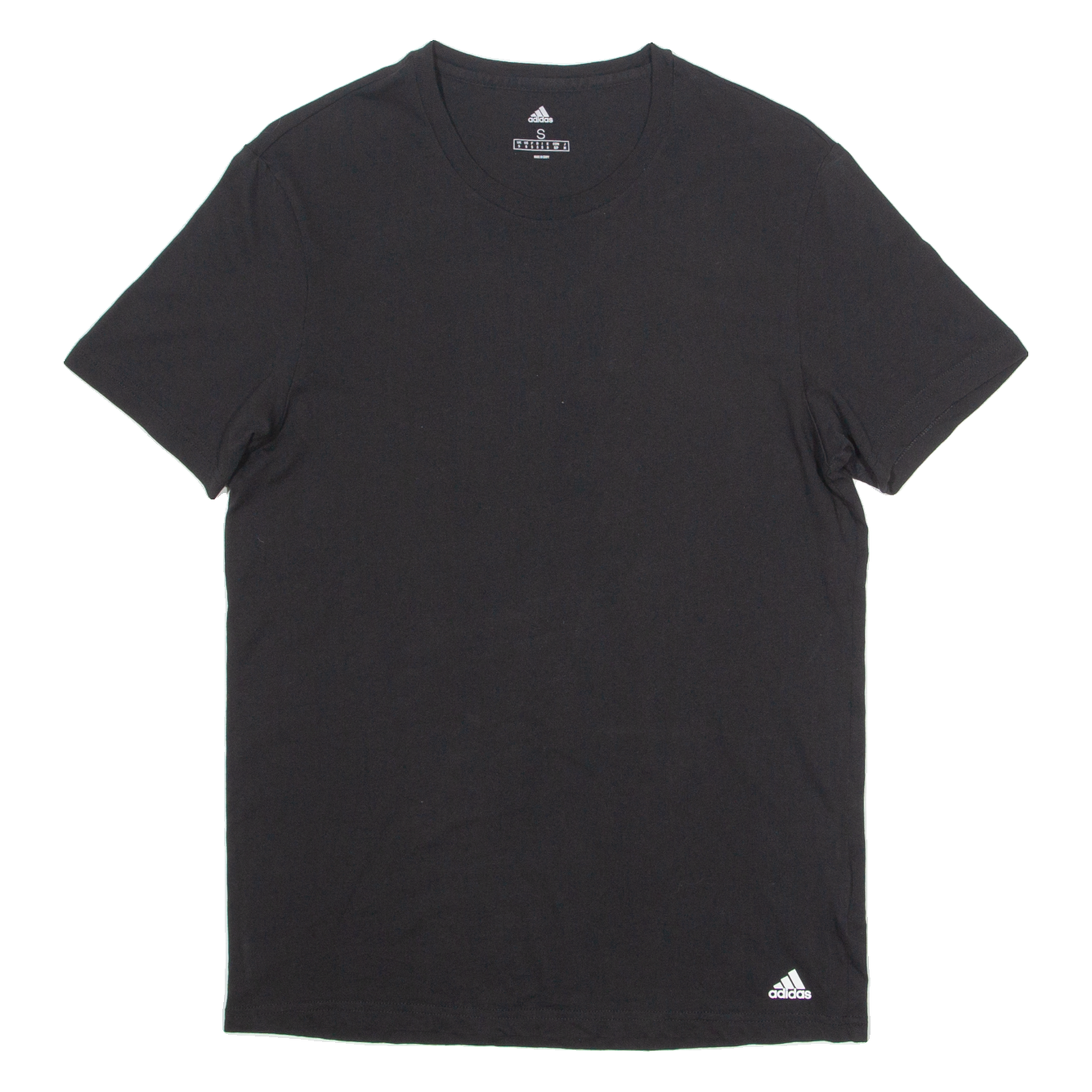 ADIDAS Mens T-Shirt Black S Refurbished - N/A refurbished available on Cerqular