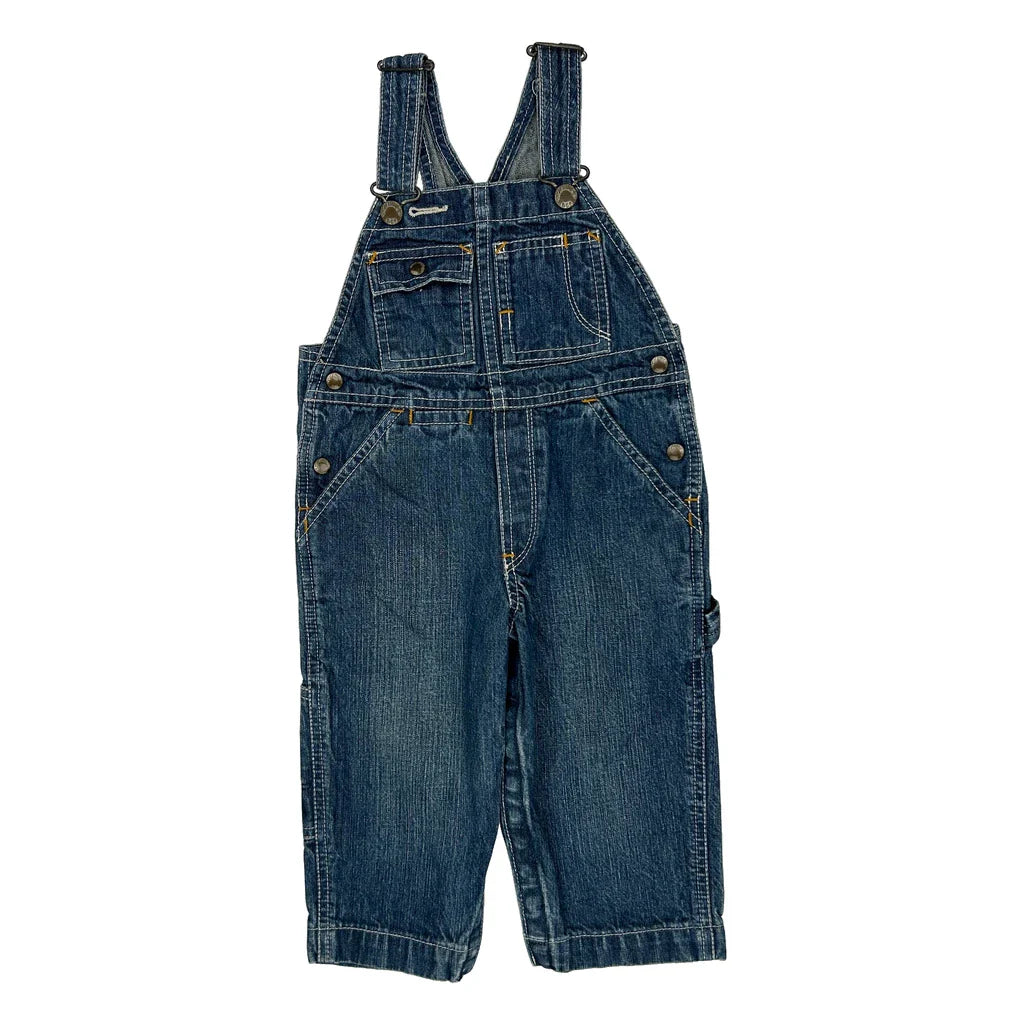 Age 18 Months Oshkosh Jumper - 3XS Blue Cotton Refurbished - Thrifted (note: this is a term often used to describe second- refurbished available on Cerqular