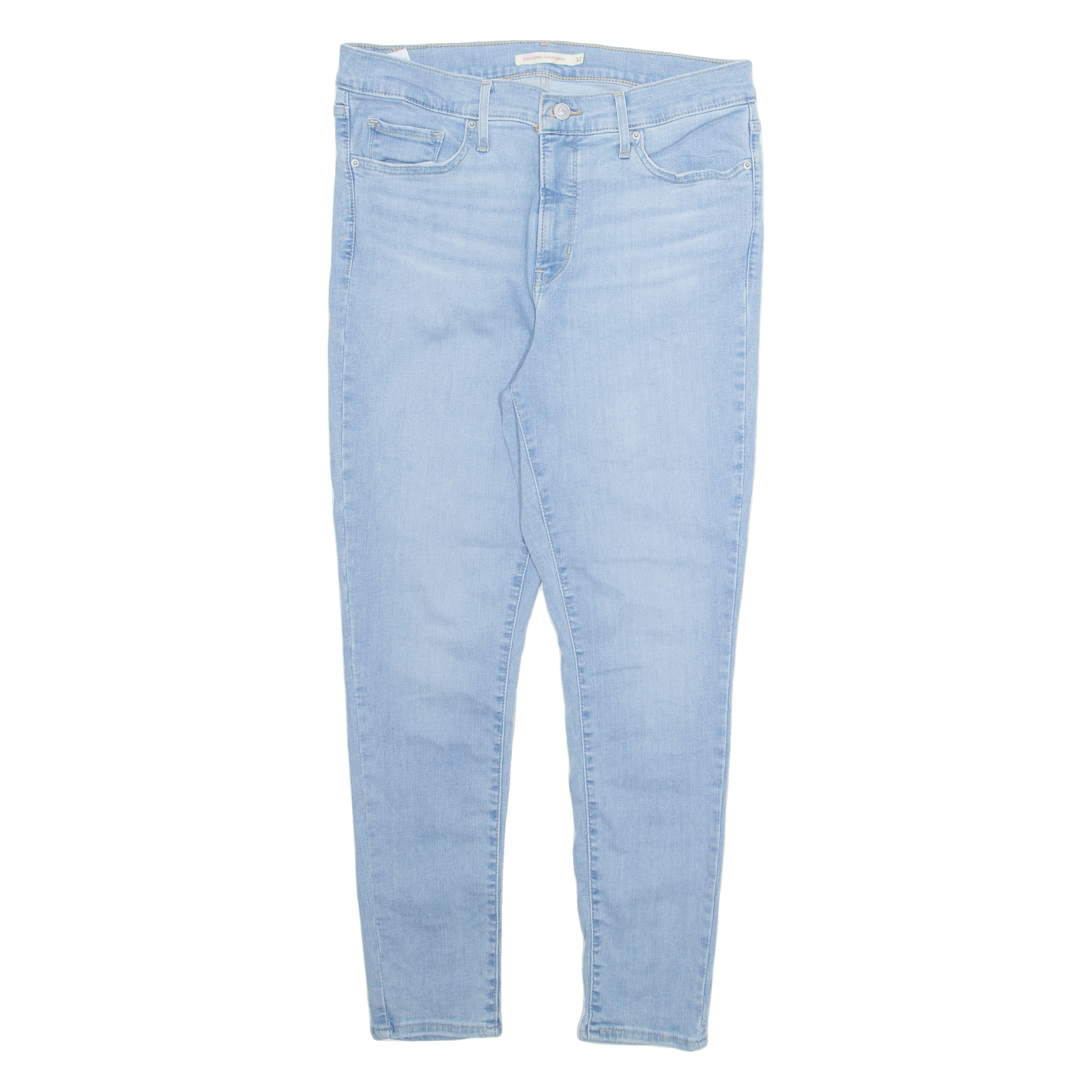 LEVI'S 310 Shaping Womens Jeans Blue Regular Tapered W32 L28 Refurbished - N/A refurbished available on Cerqular