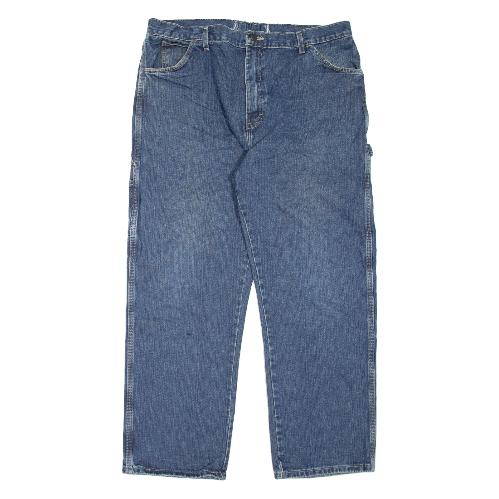 DICKIES Carpenter Workwear Mens Jeans Blue Relaxed Tapered W37 L30 Refurbished - N/A refurbished available on Cerqular