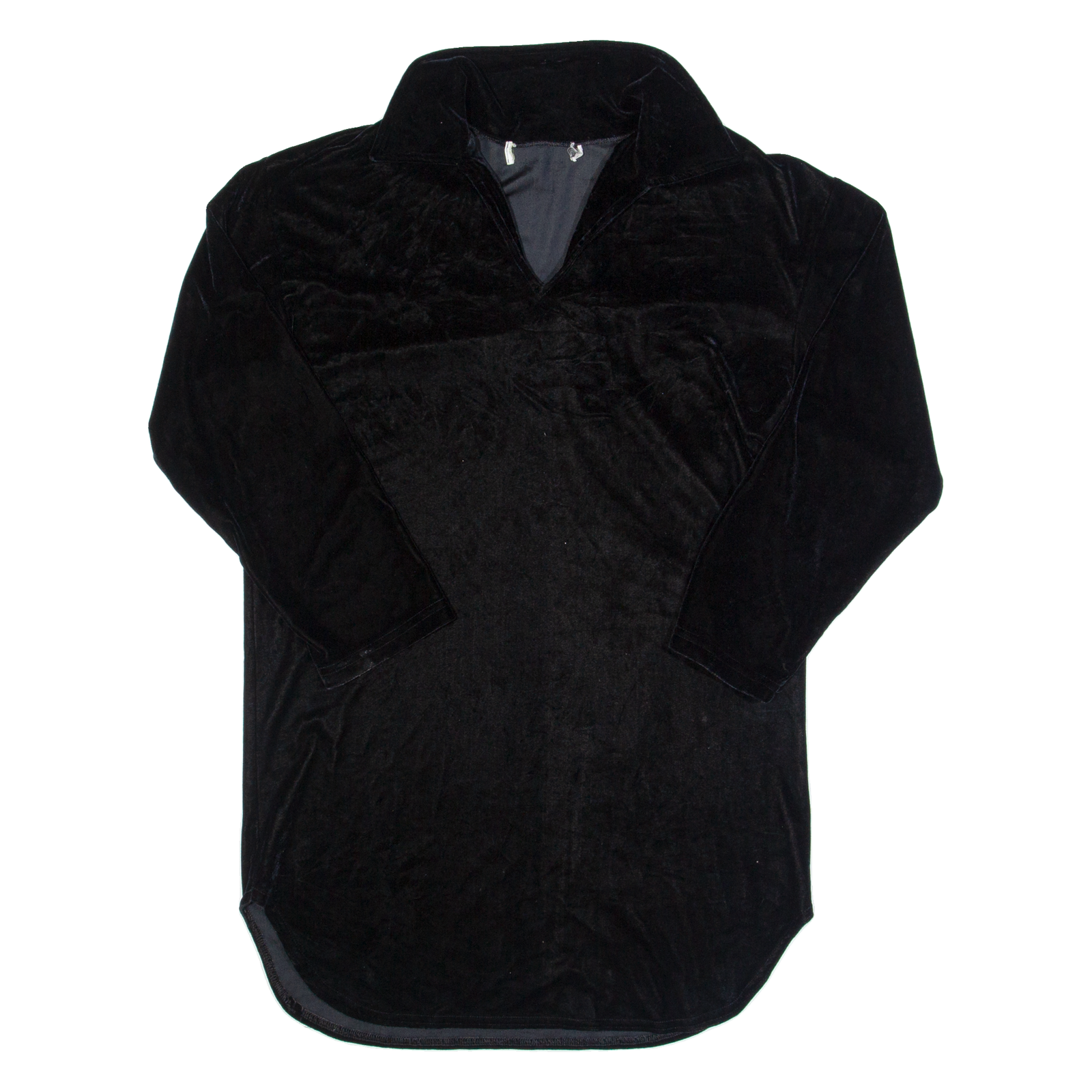 Womens Shirt Black Collared Long Sleeve 90s M Refurbished - N/A refurbished available on Cerqular