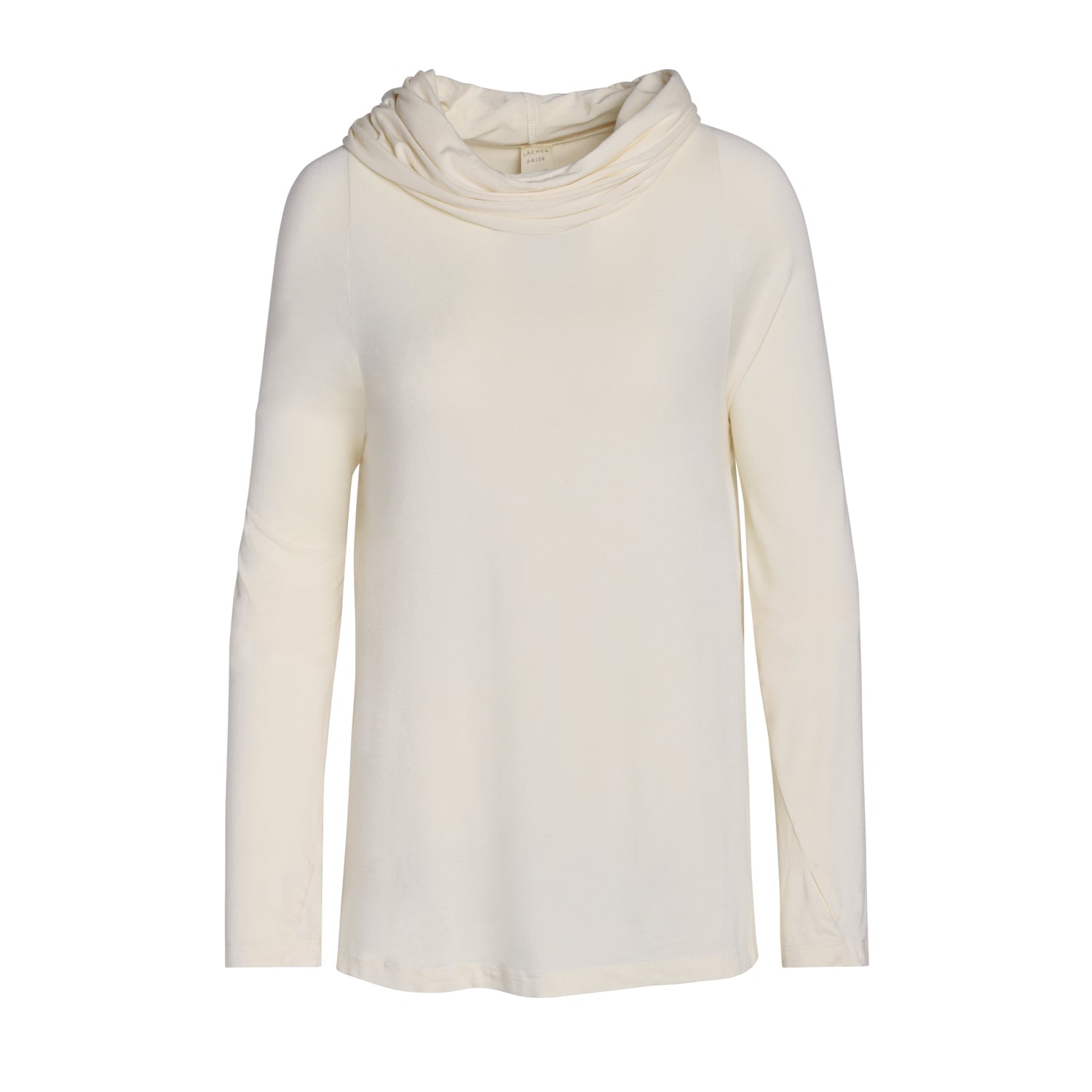 Lâcher Prise - Echapé Ivory Long Sleeve Shirt | Size: 2 Refurbished - Lacher Prise Apparel refurbished available on Cerqular