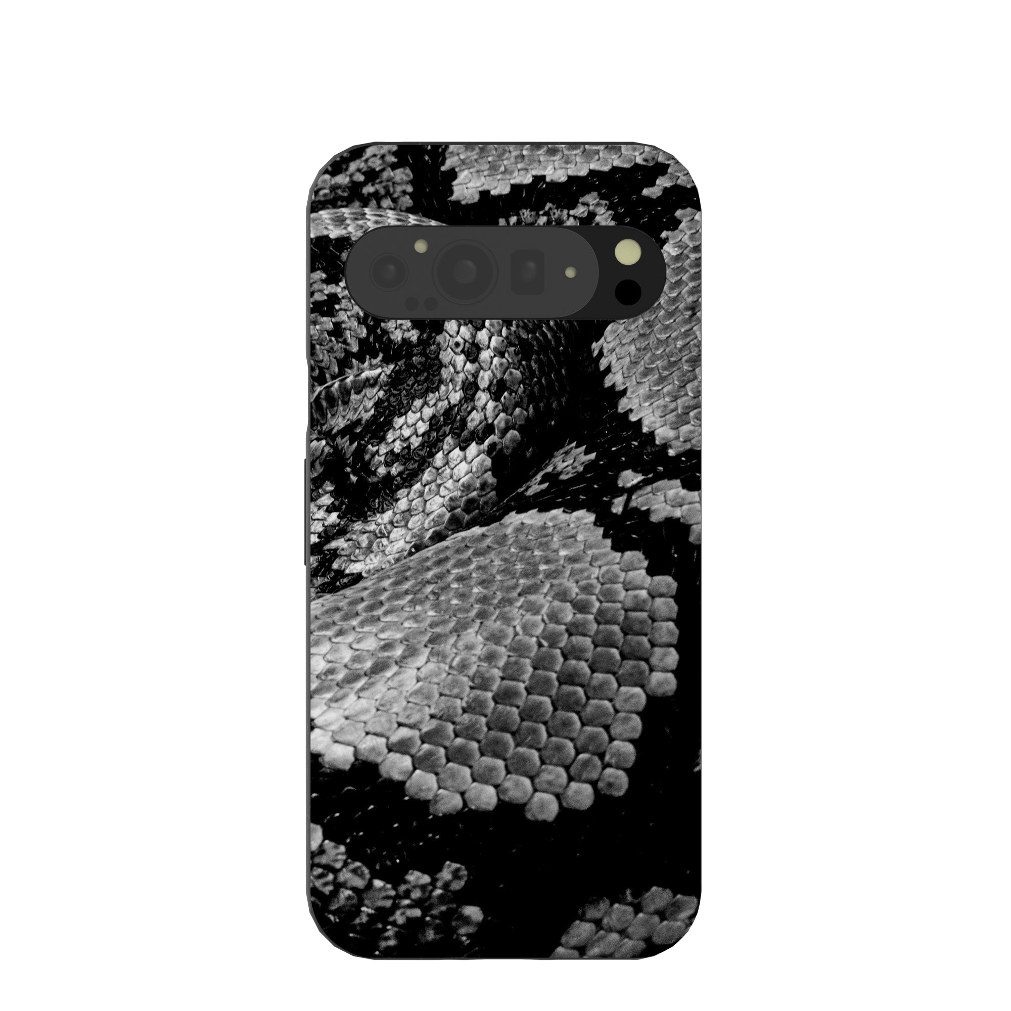 Black Snake Scale Google Pixel 9 Pro XL Case Refurbished - Pela Case refurbished available on Cerqular