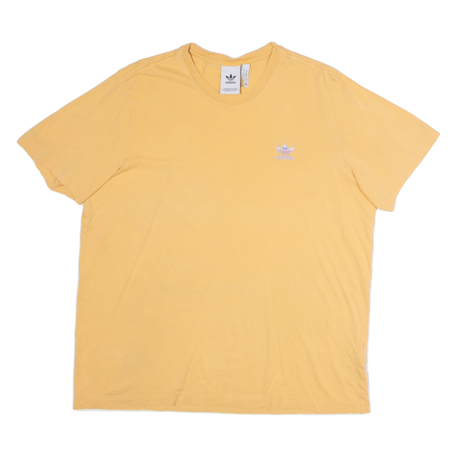 ADIDAS Mens T-Shirt Orange L Refurbished - N/A refurbished available on Cerqular