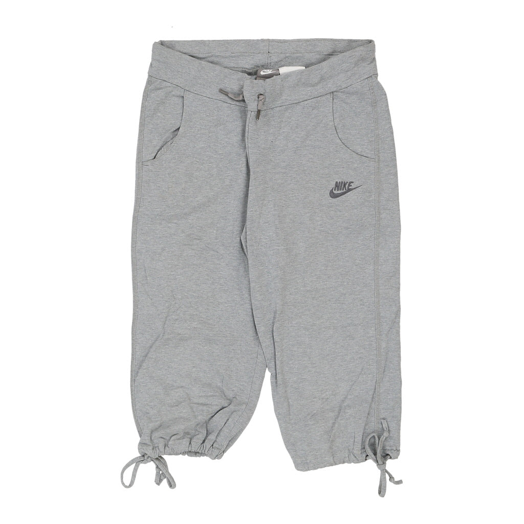 Nike Shorts - Small Grey Cotton Refurbished - Thrifted (note: this is a term often used to describe second- refurbished available on Cerqular