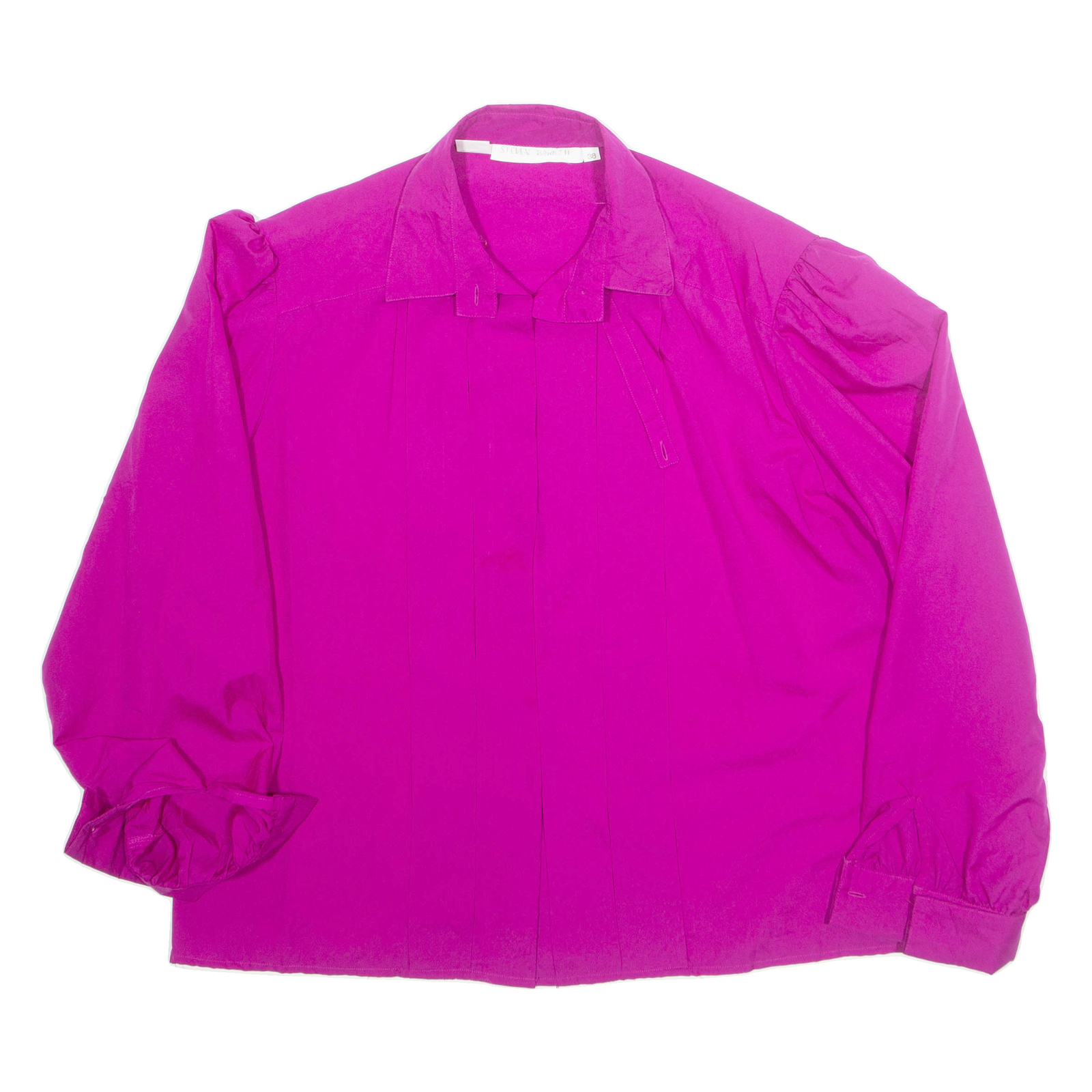 Womens Blouse Pink Collared Long Sleeve M Refurbished - N/A refurbished available on Cerqular